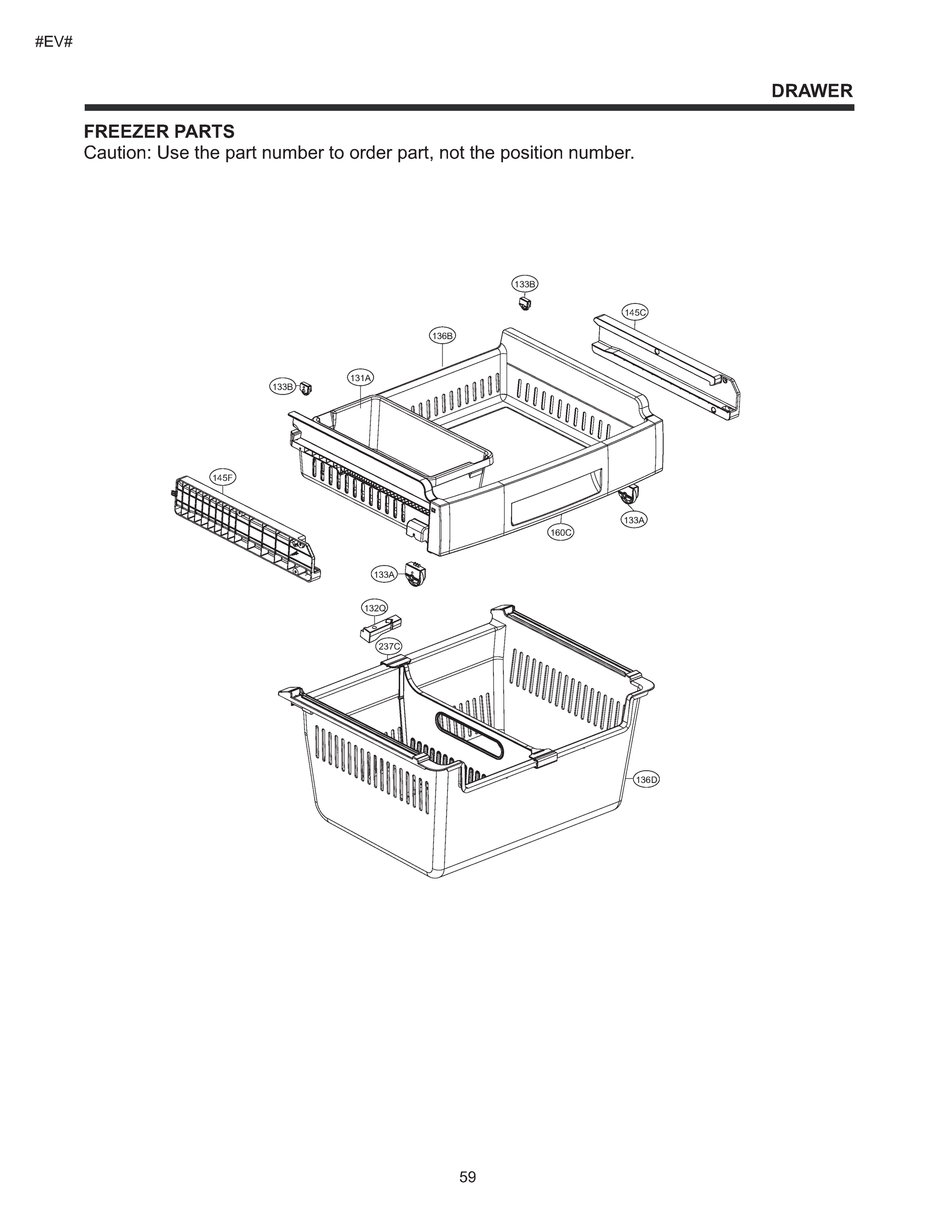FREEZER PARTS
