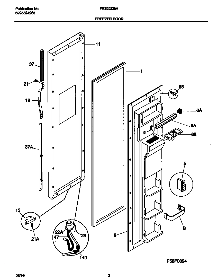 02 - FREEZER DOOR