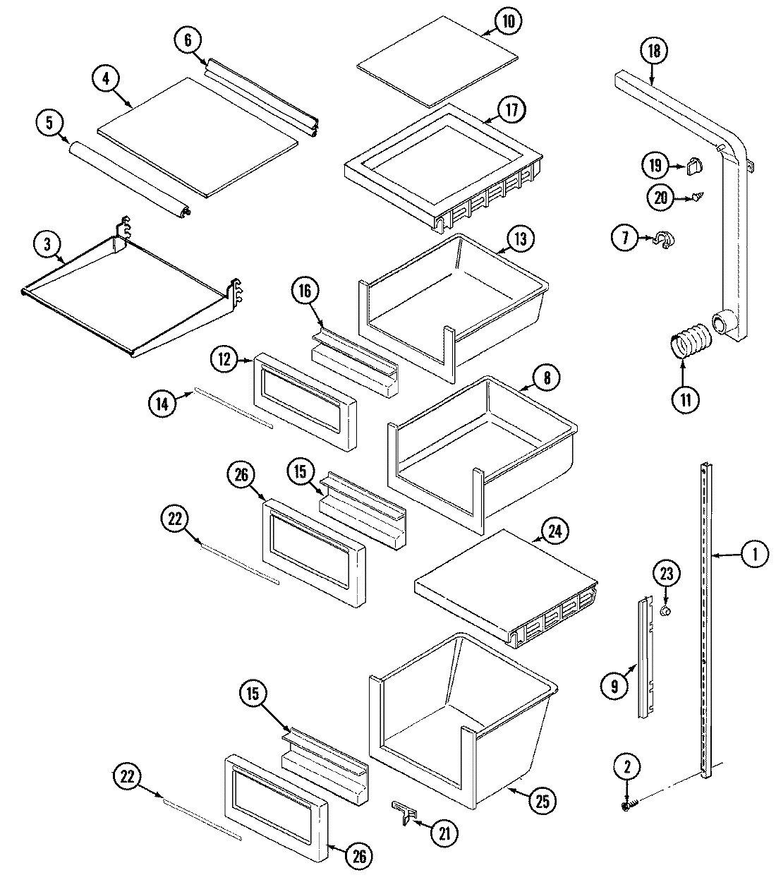 09 - SHELVES & ACCESSORIES