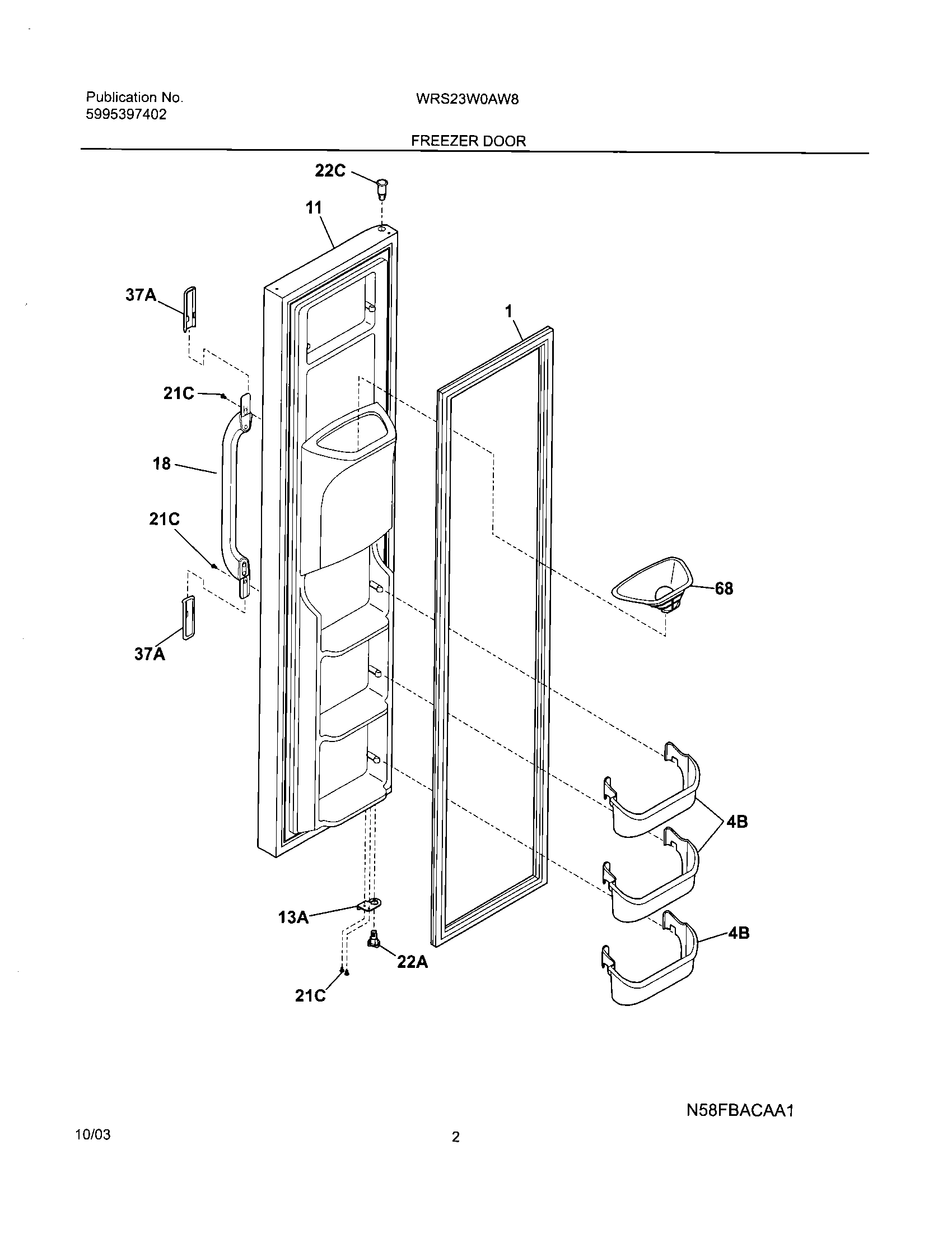 03 - FREEZER DOOR