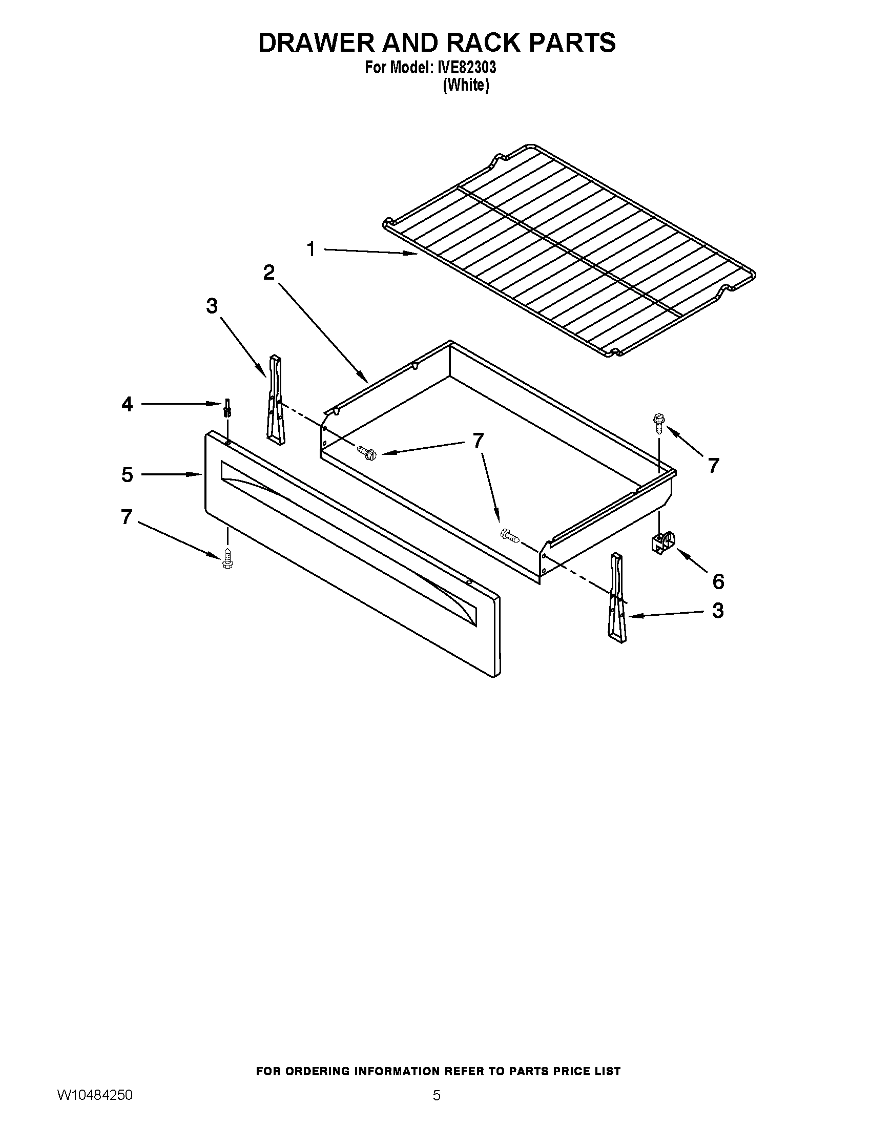 04 - DRAWER AND RACK PARTS