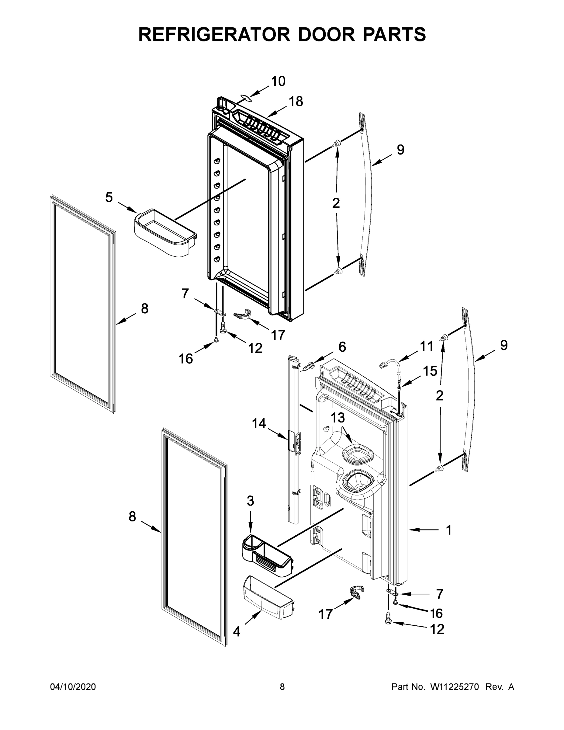 05 - REFRIGERATOR DOOR PARTS