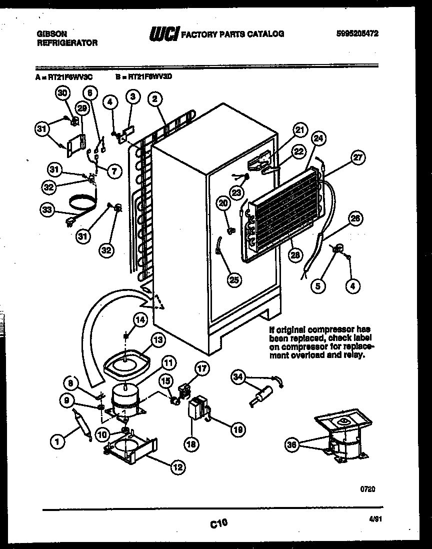 05 - SYSTEM AND AUTOMATIC DEFROST PARTS