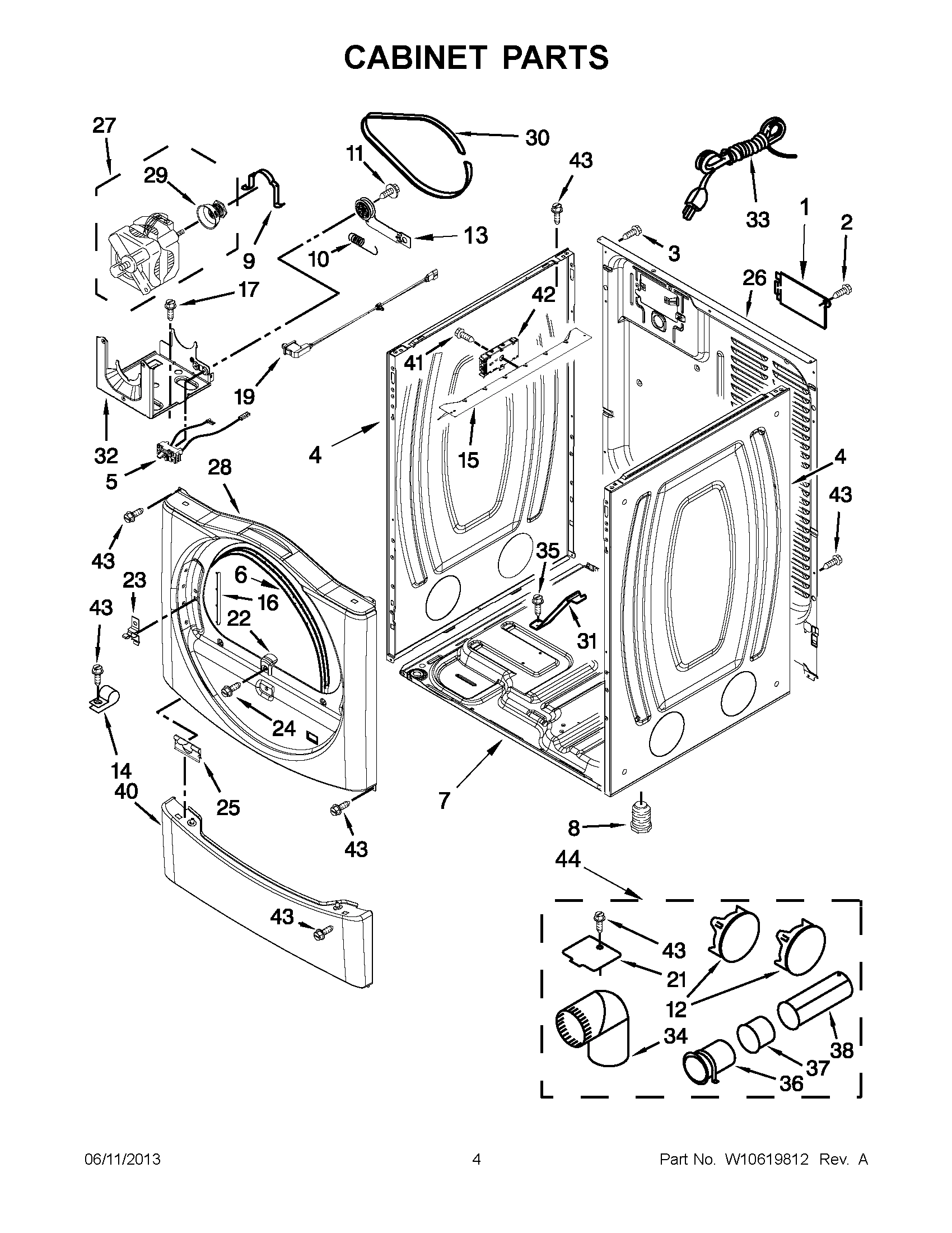 02 - CABINET PARTS