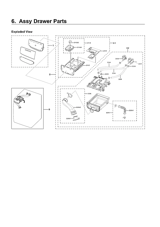 Drawer Parts Assembly