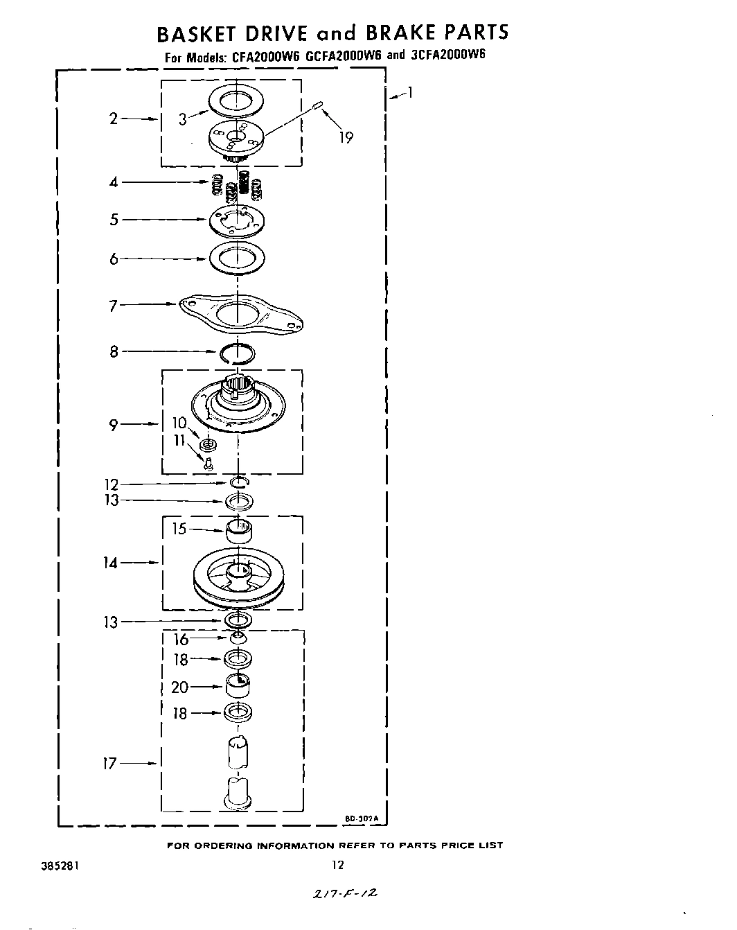 10 - BASKET DRIVE AND BRAKE