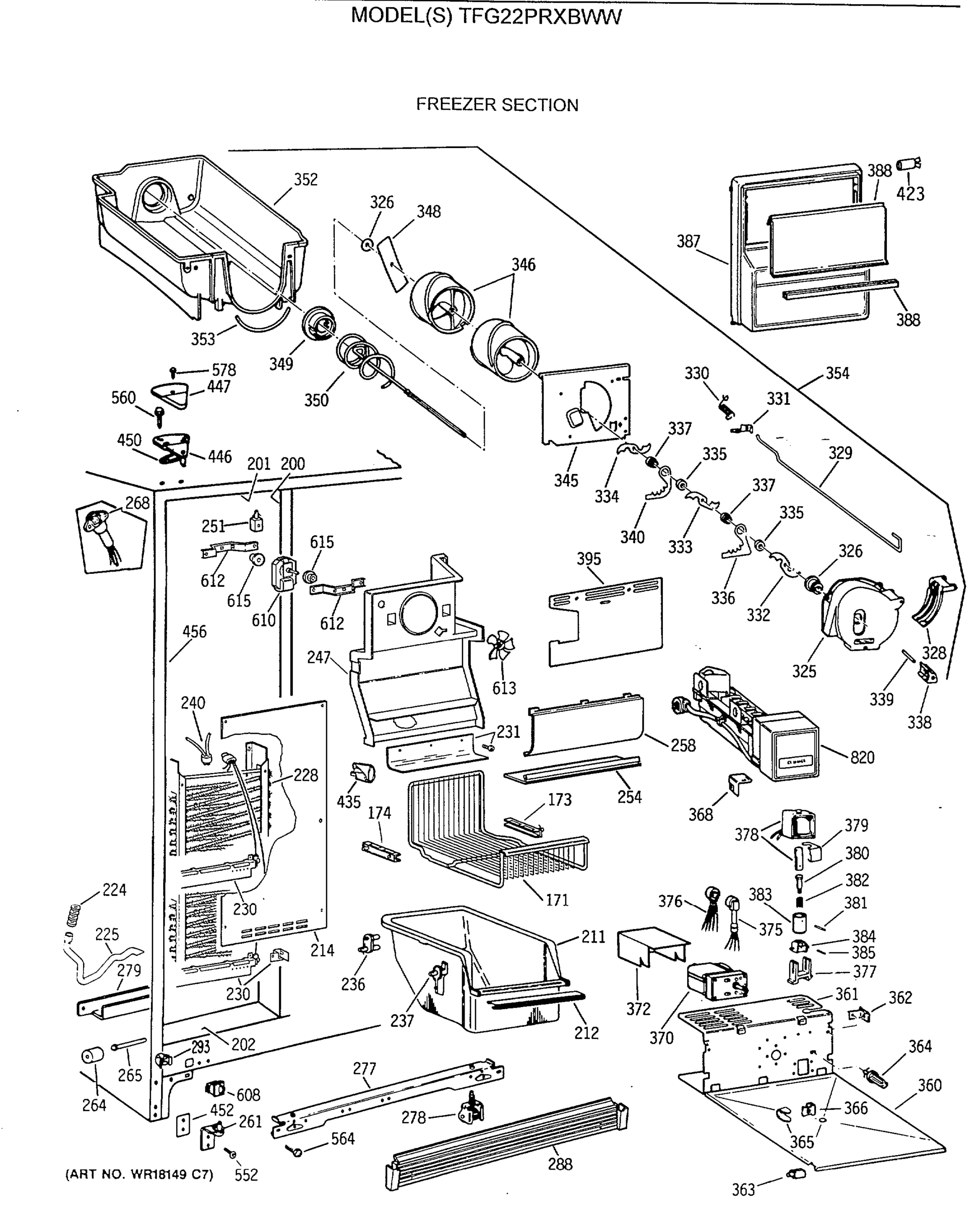 FREEZER SECTION