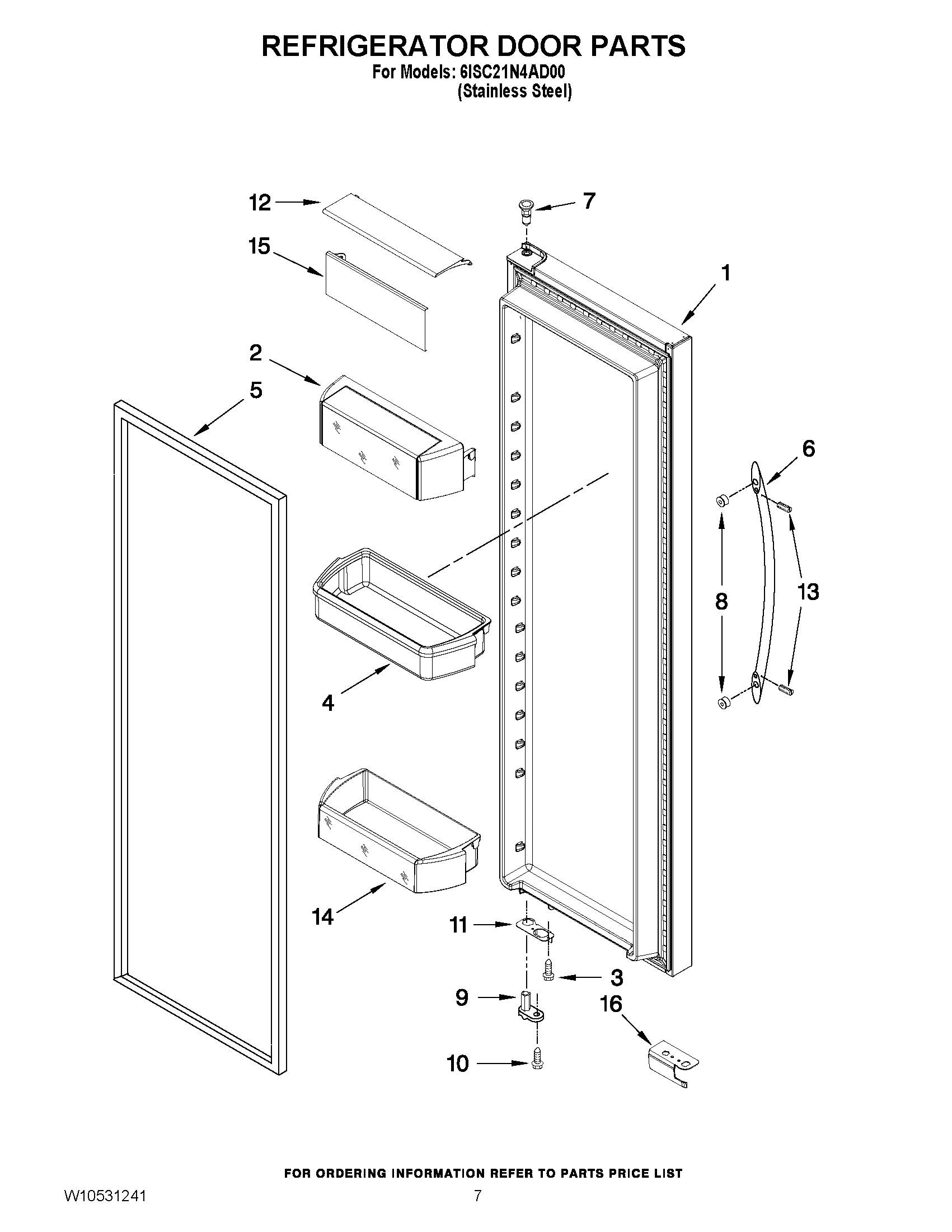 05 - REFRIGERATOR DOOR PARTS