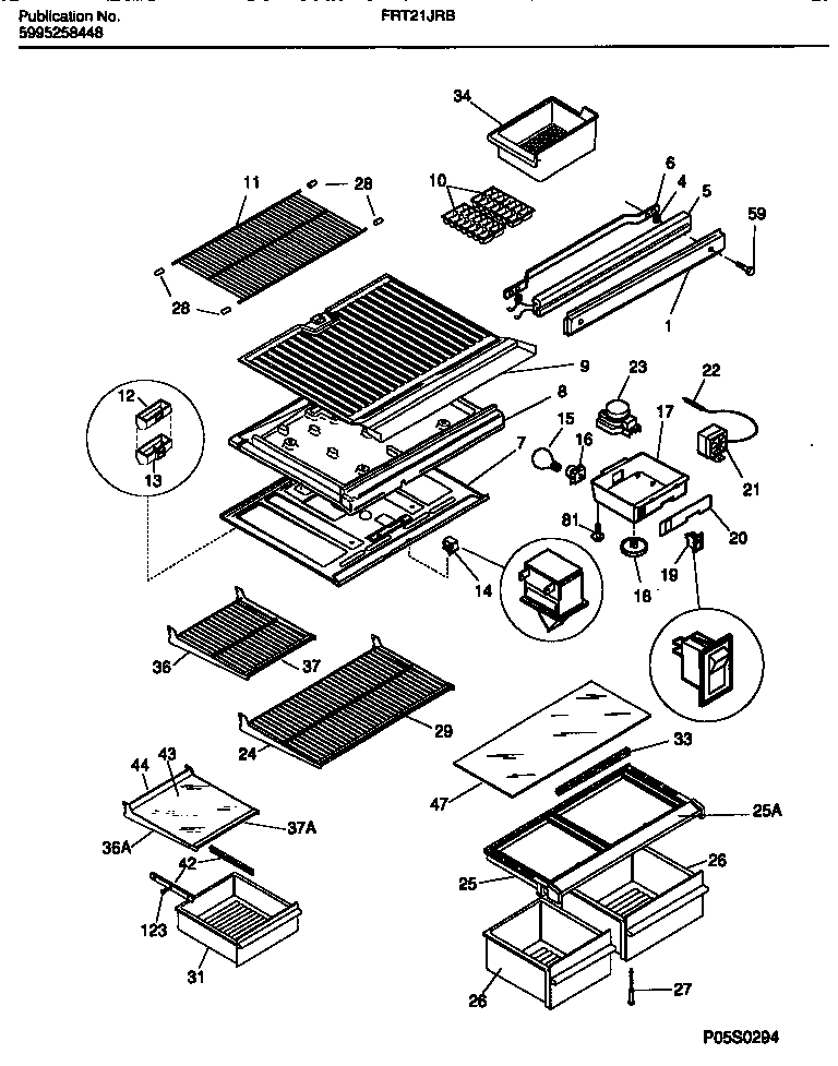 04 - SHELVES, CONTROLS, DIVIDER, MULLION