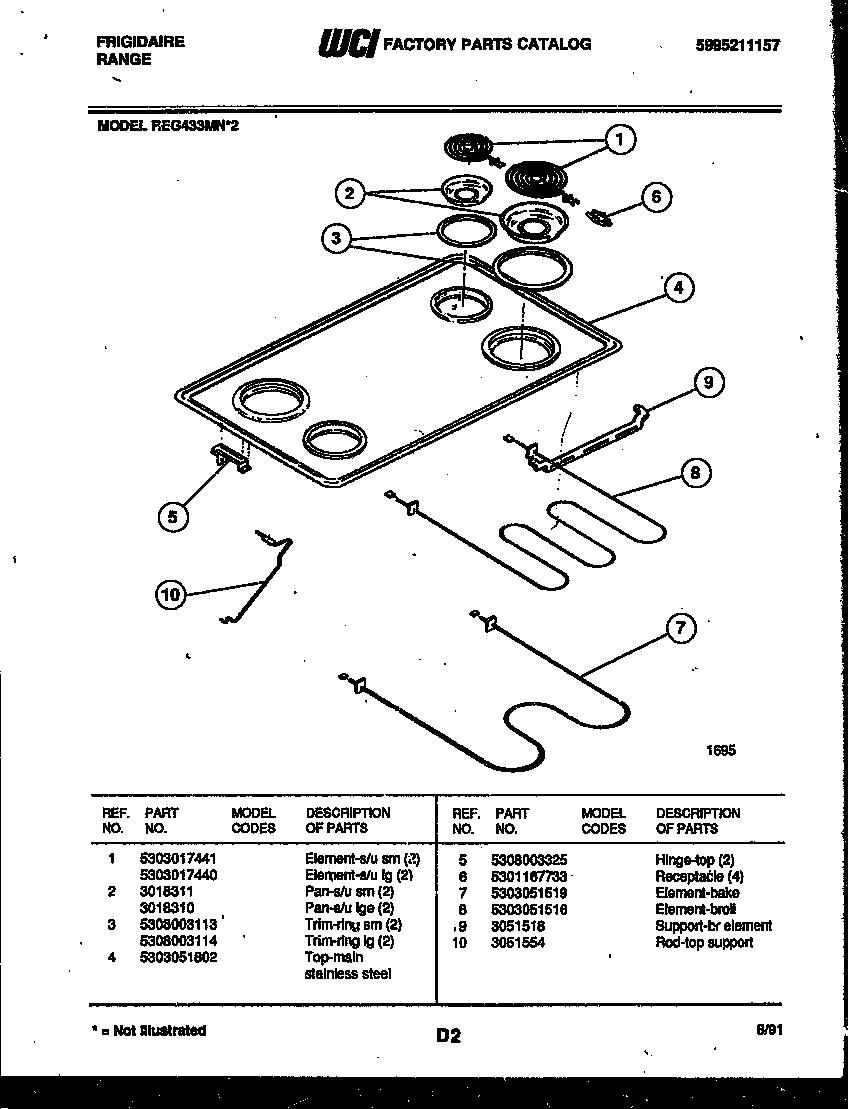 03 - COOKTOP AND BROILER PARTS