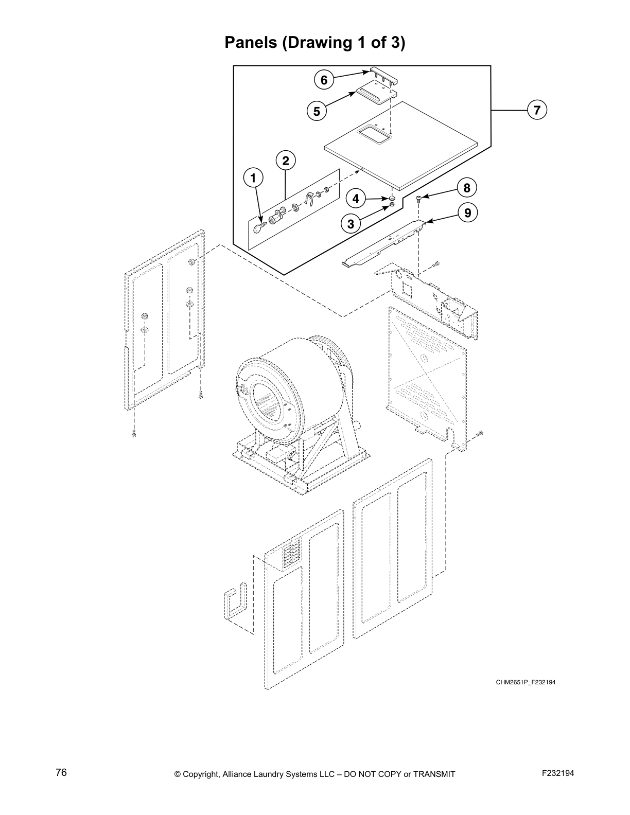 Panels (Drawing 1 of 3)
