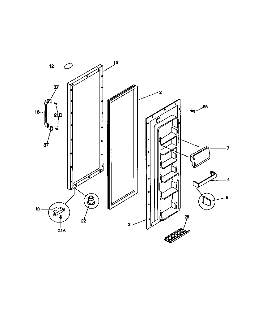 03 - REFRIGERATOR DOOR