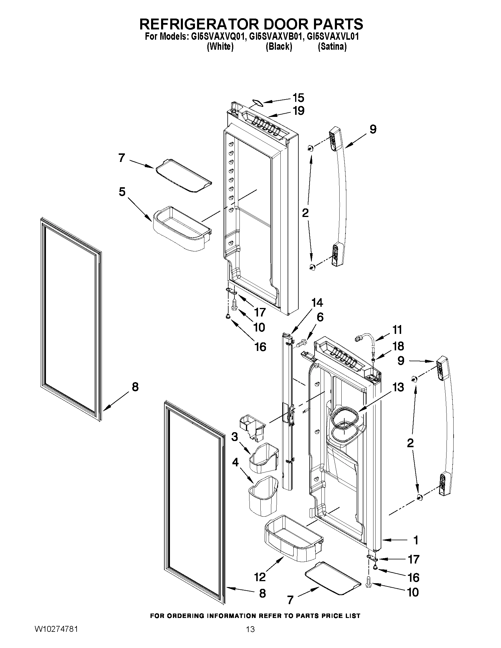 07 - REFRIGERATOR DOOR PARTS