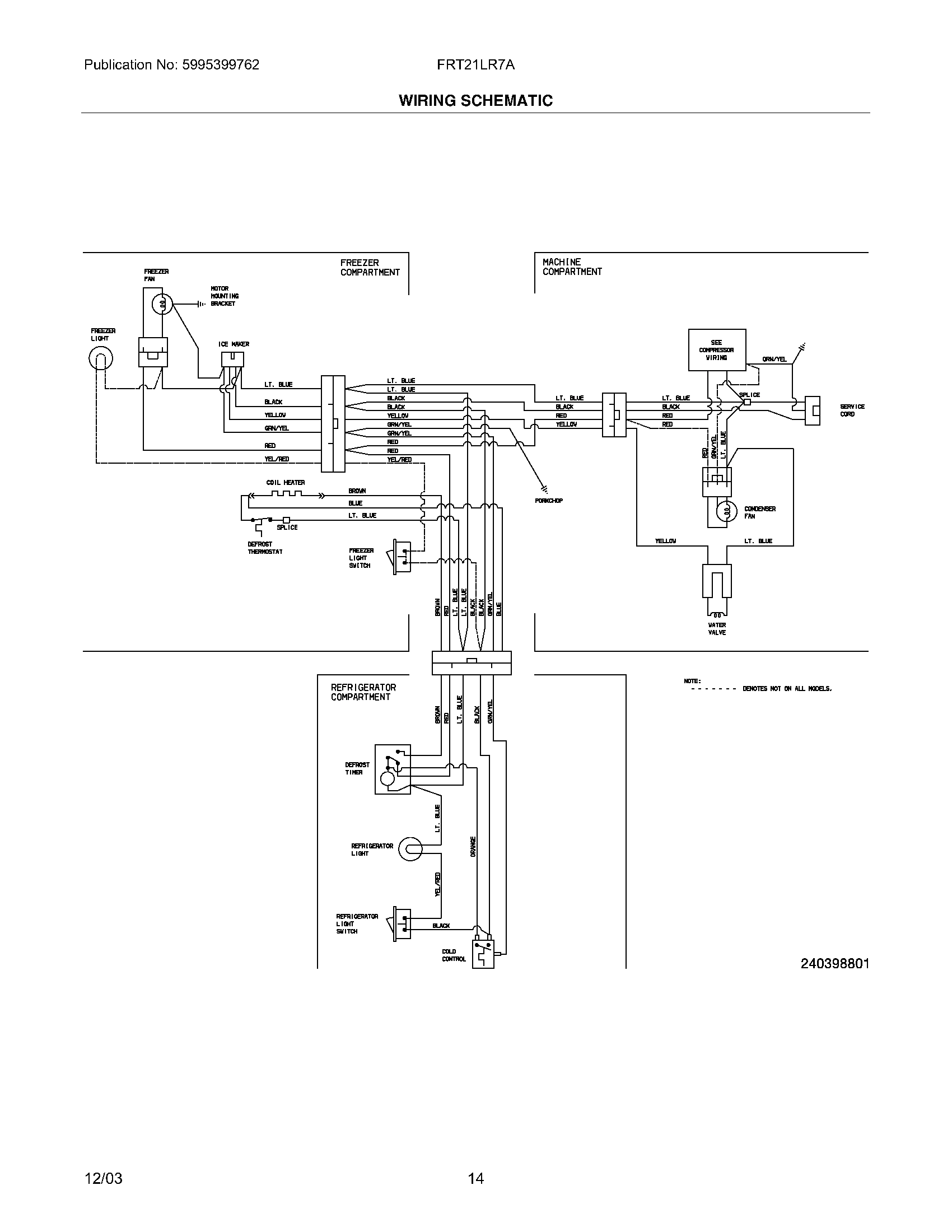 14 - WIRING SCHEMATIC