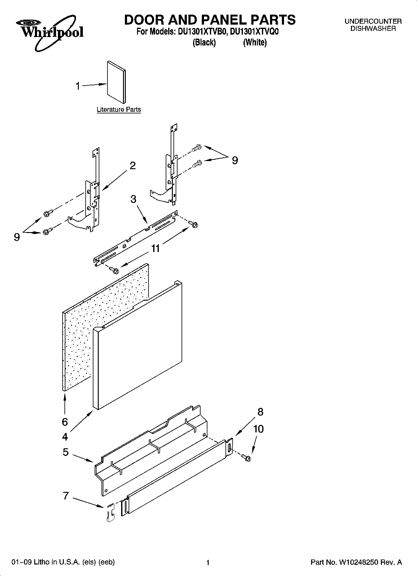 01 - DOOR AND PANEL PARTS