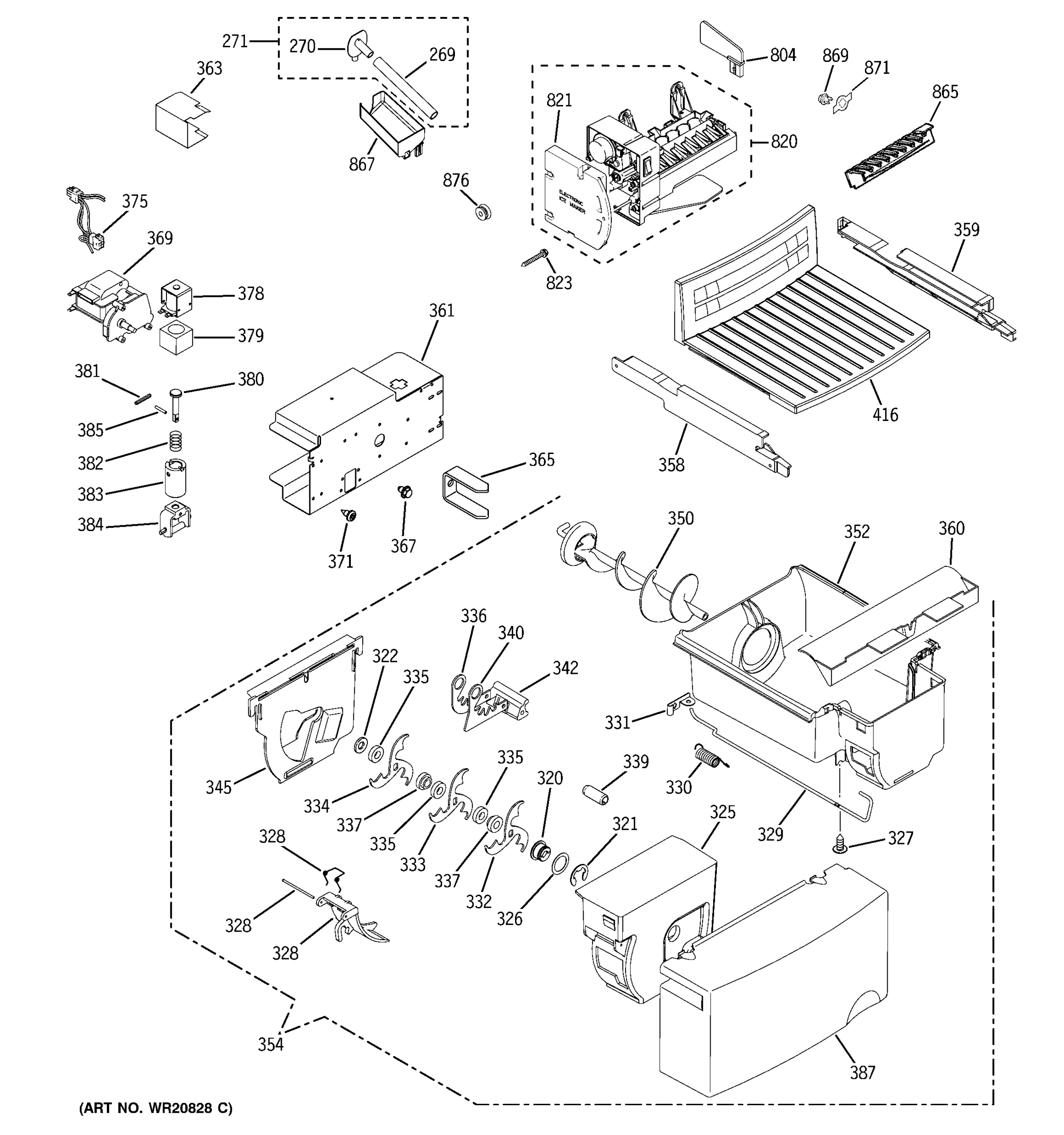 ICE MAKER & DISPENSER