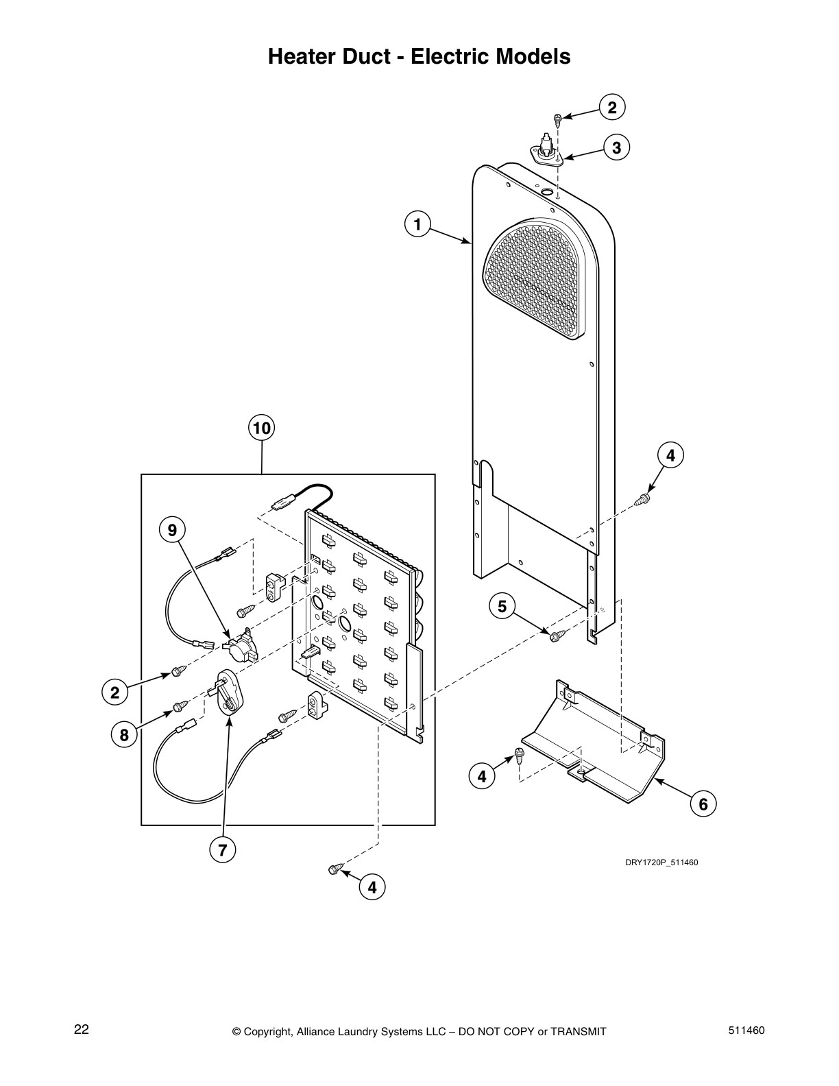 Heater Duct - Electric Models