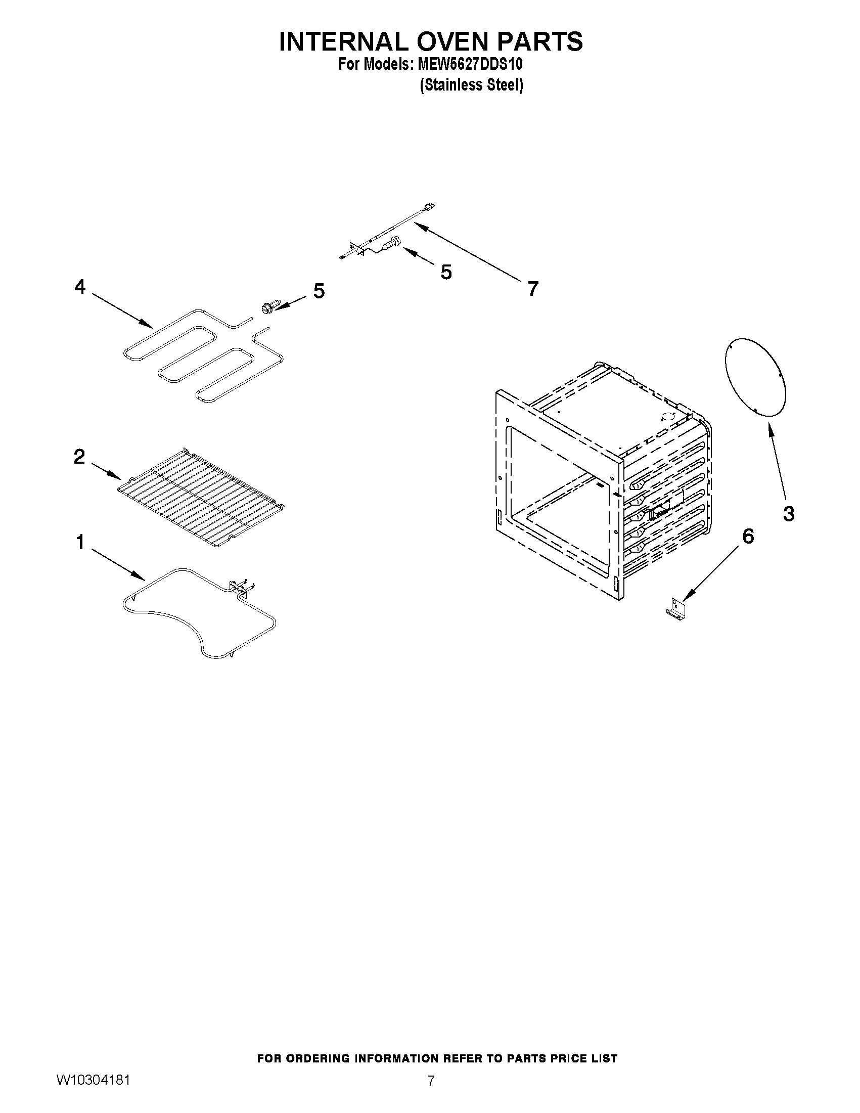 04 - INTERNAL OVEN PARTS