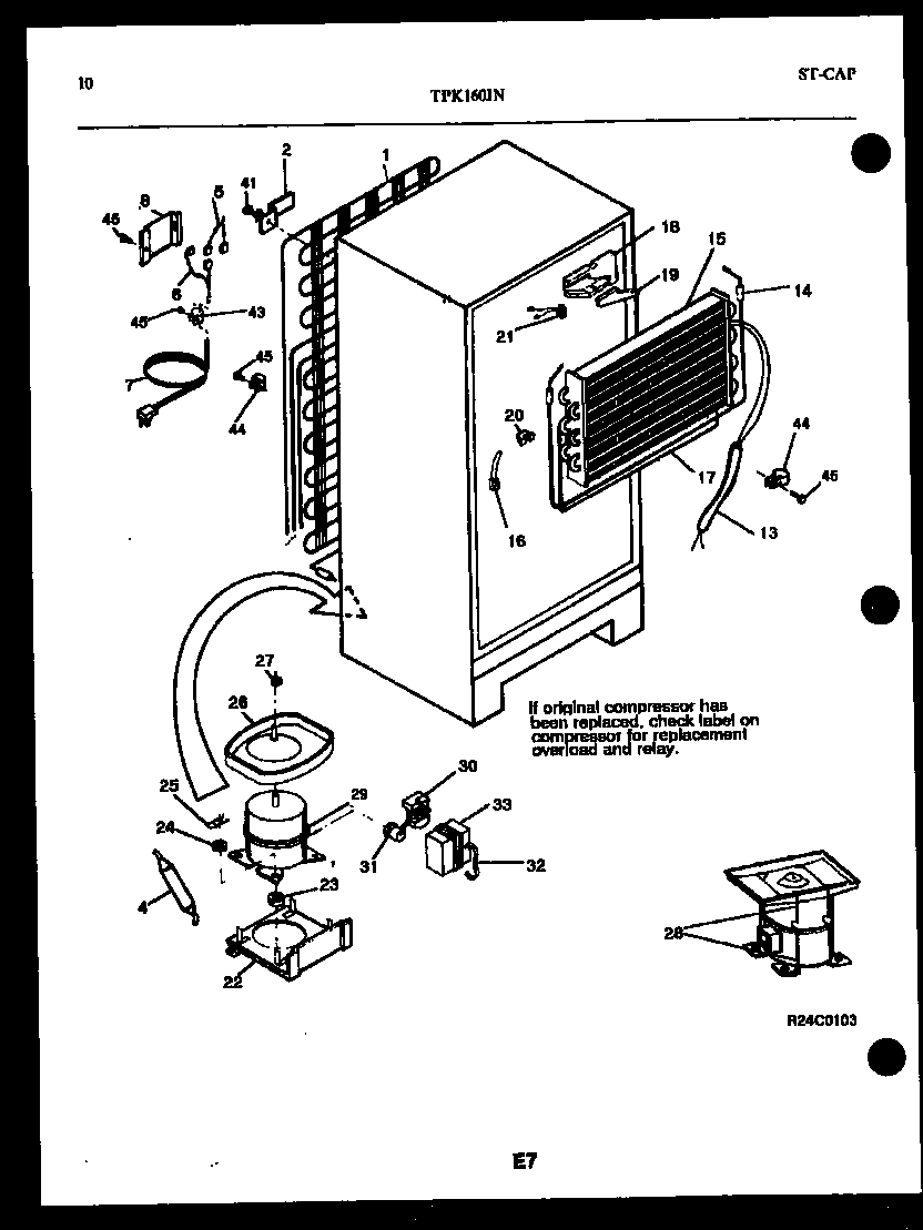 06 - SYSTEM AND AUTOMATIC DEFROST PARTS