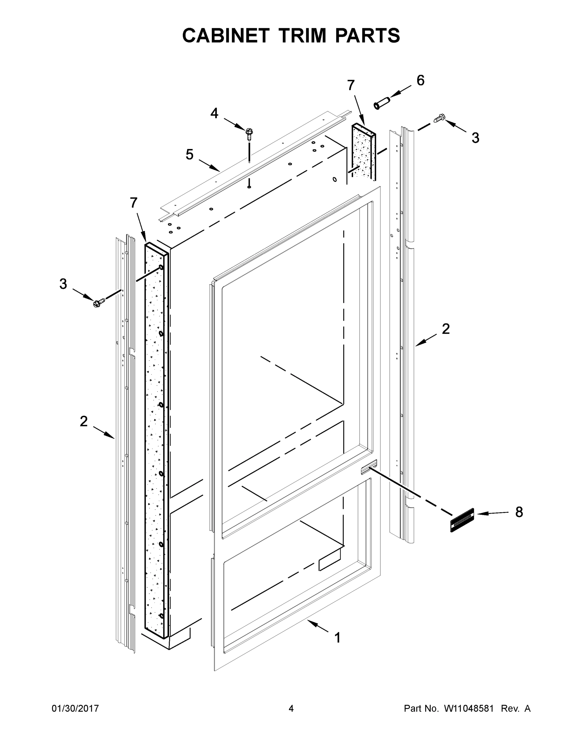 03 - CABINET TRIM PARTS