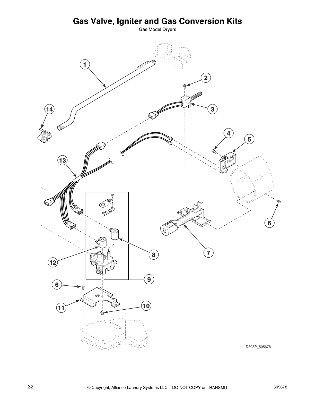 Gas Valve, Igniter and Gas Conversion Kits