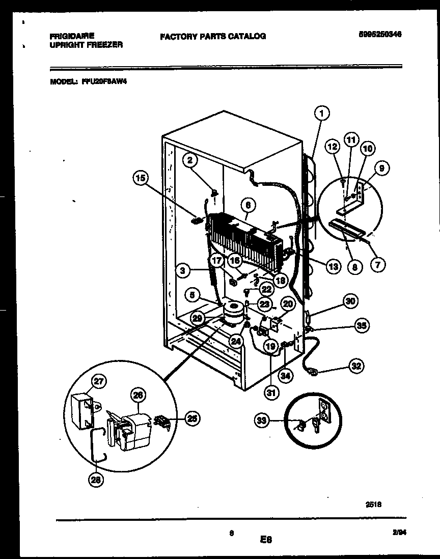 05 - SYSTEM AND AUTOMATIC DEFROST PARTS