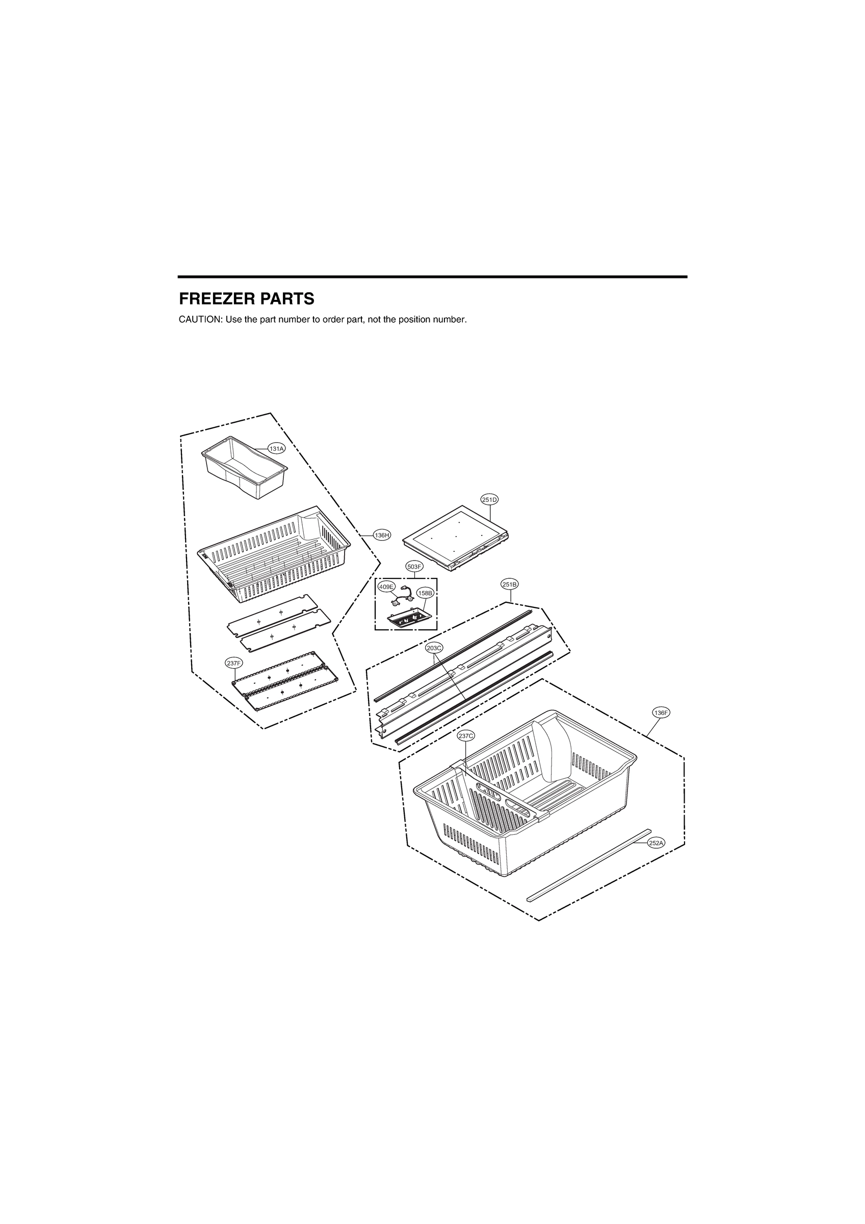FREEZER PARTS