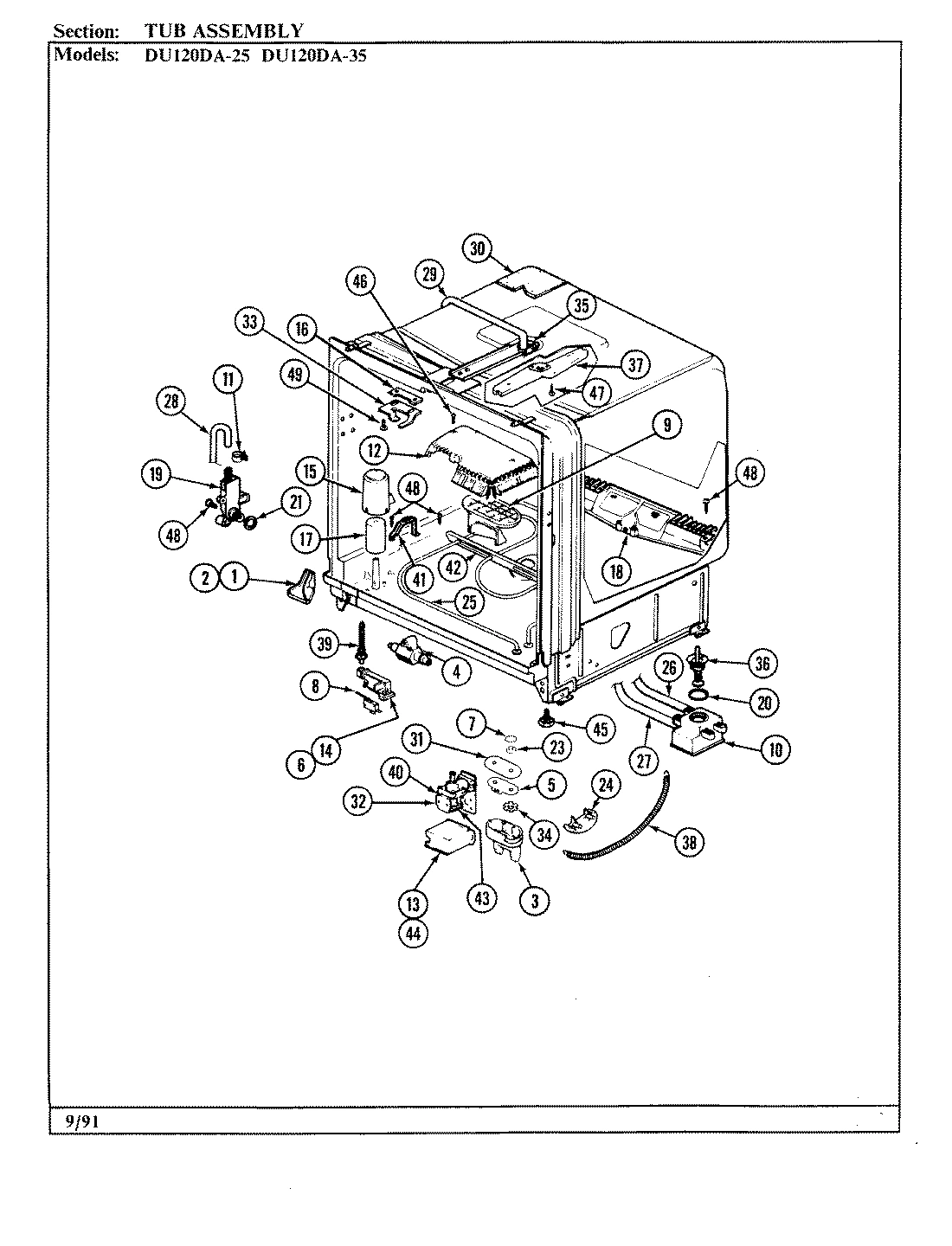 05 - TUB ASSEMBLY
