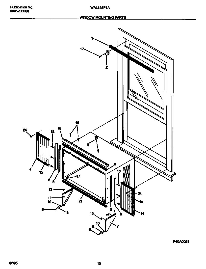 06 - WINDOW MOUNTING PARTS