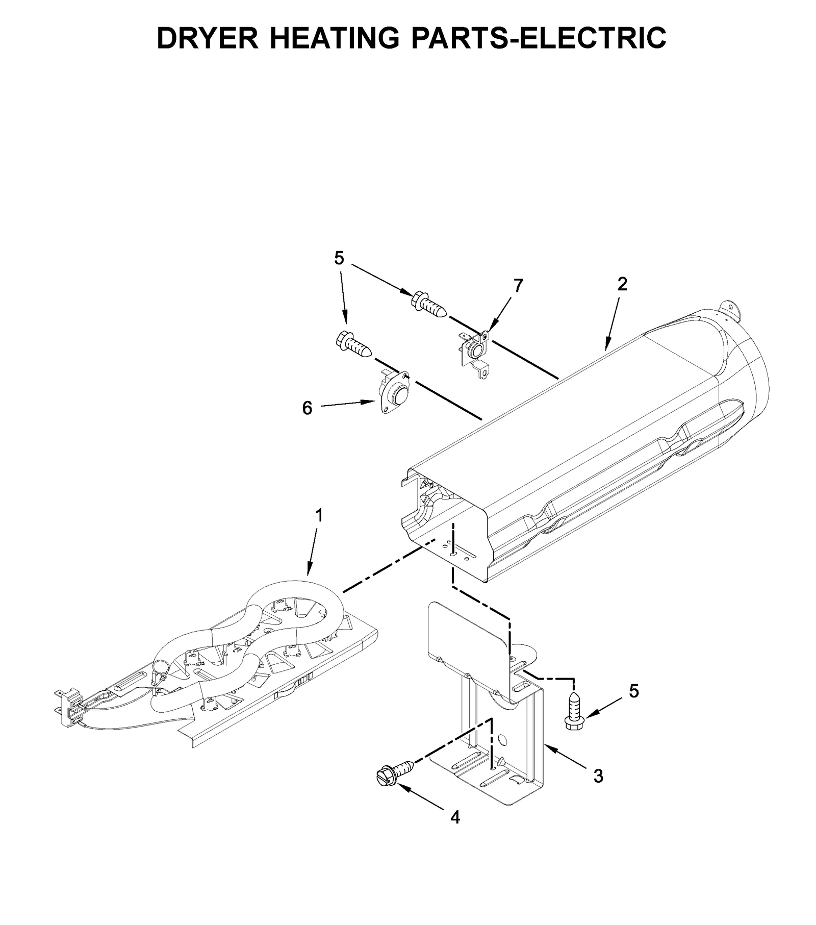 DRYER HEATING PARTS-ELECTRIC