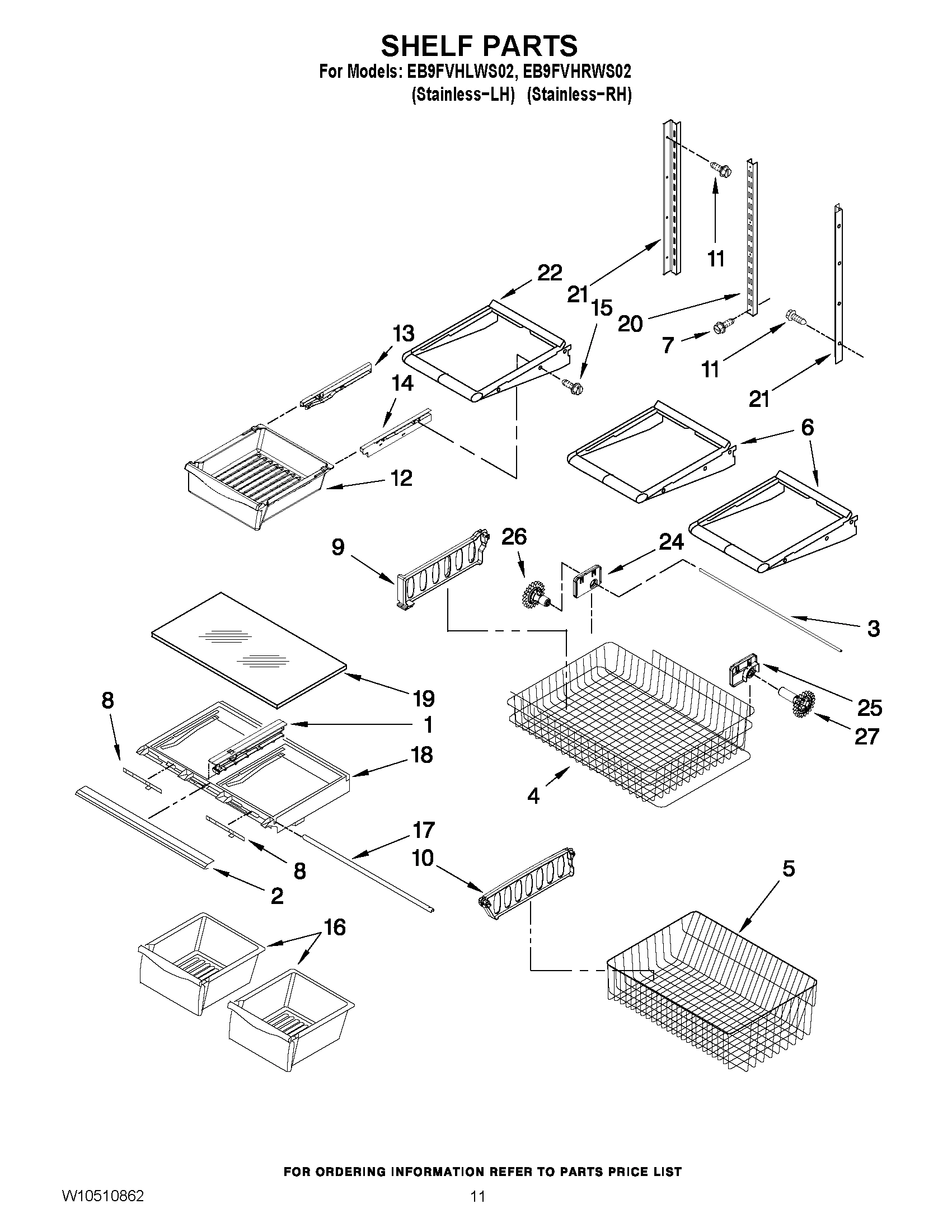 07 - SHELF PARTS