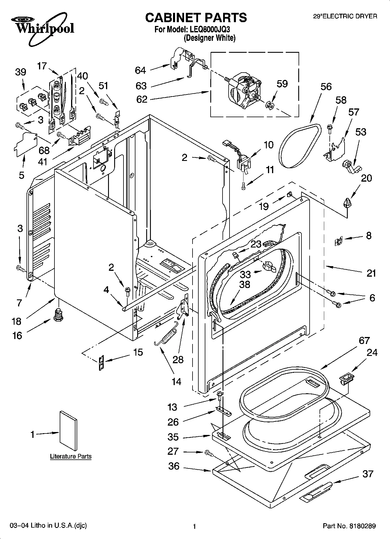 01 - CABINET PARTS