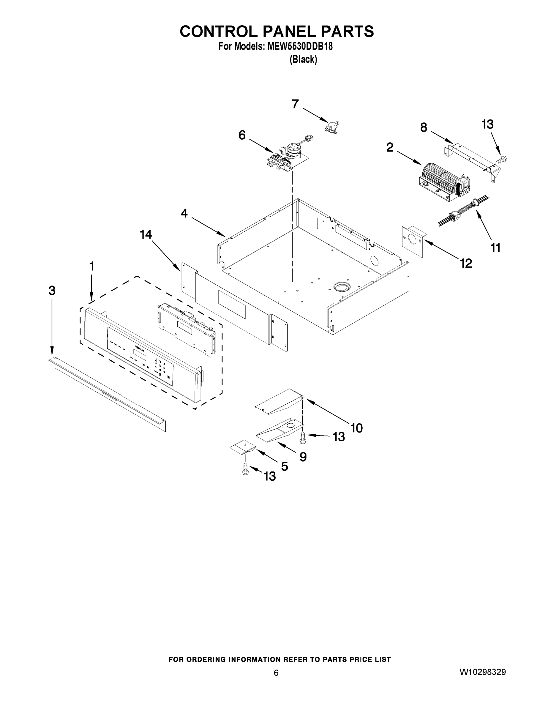 04 - CONTROL PANEL PARTS