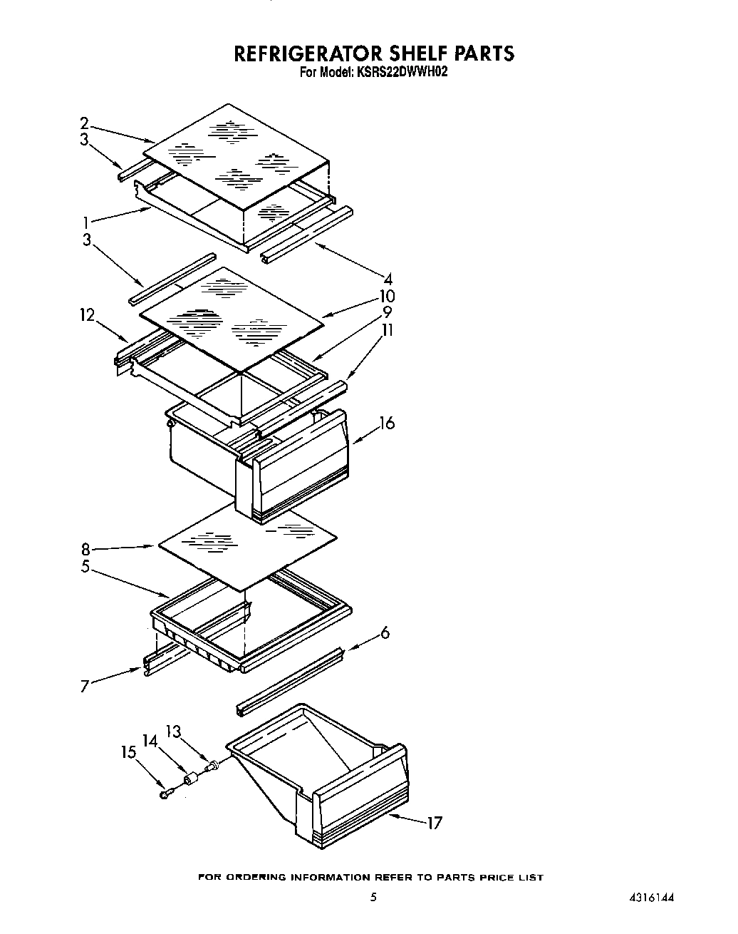 04 - REFRIGERATOR SHELF