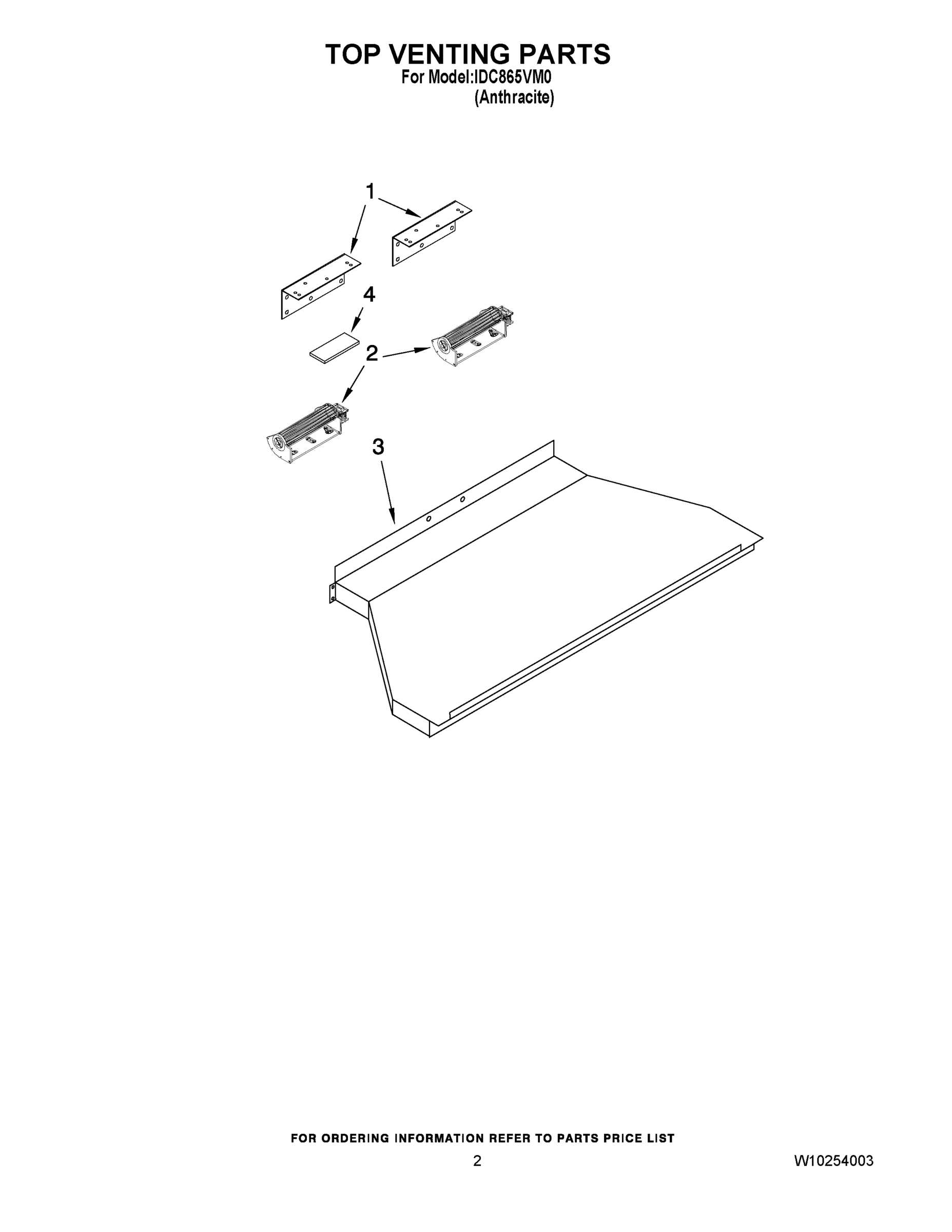 02 - TOP VENTING PARTS