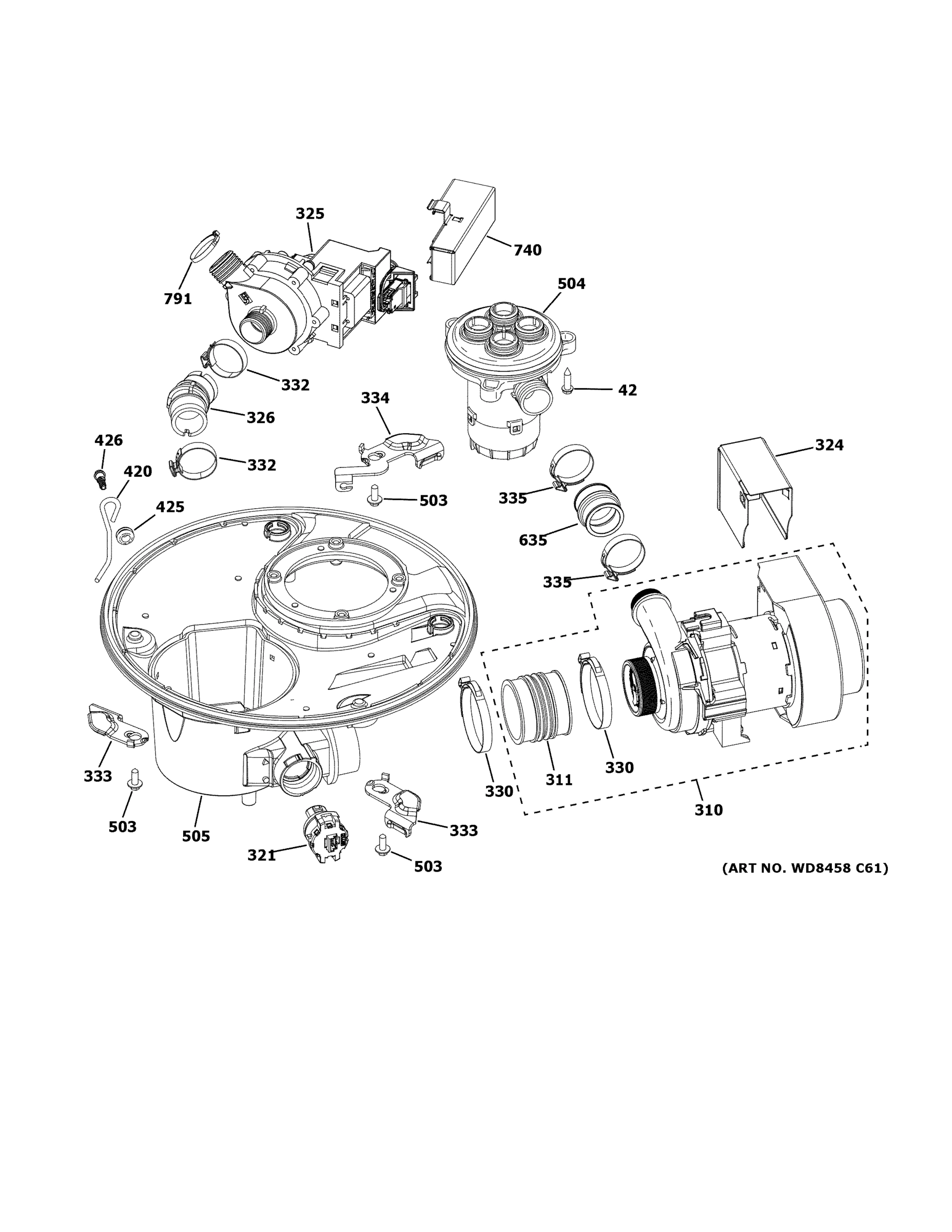 SUMP & MOTOR MECHANISM
