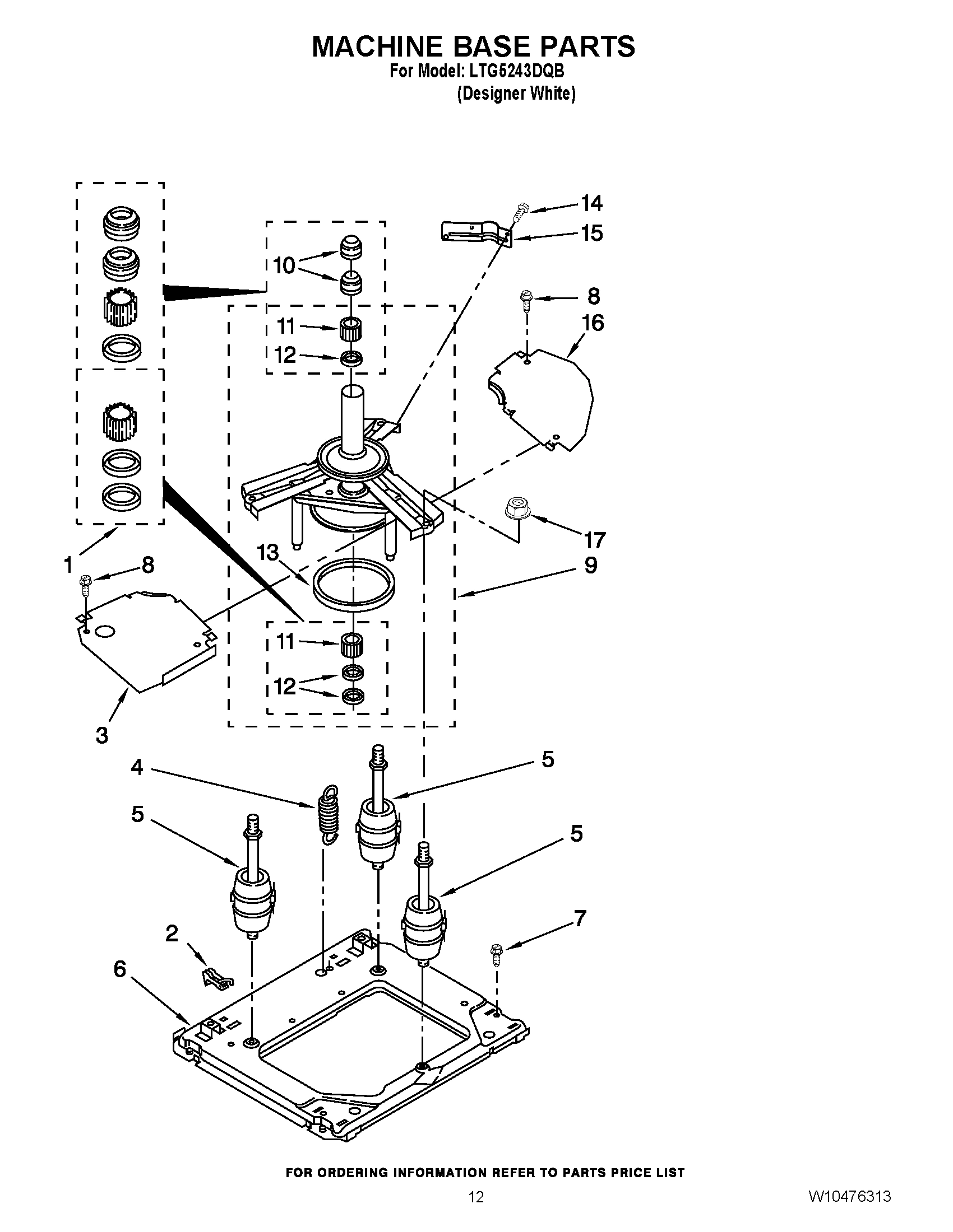 09 - MACHINE BASE PARTS