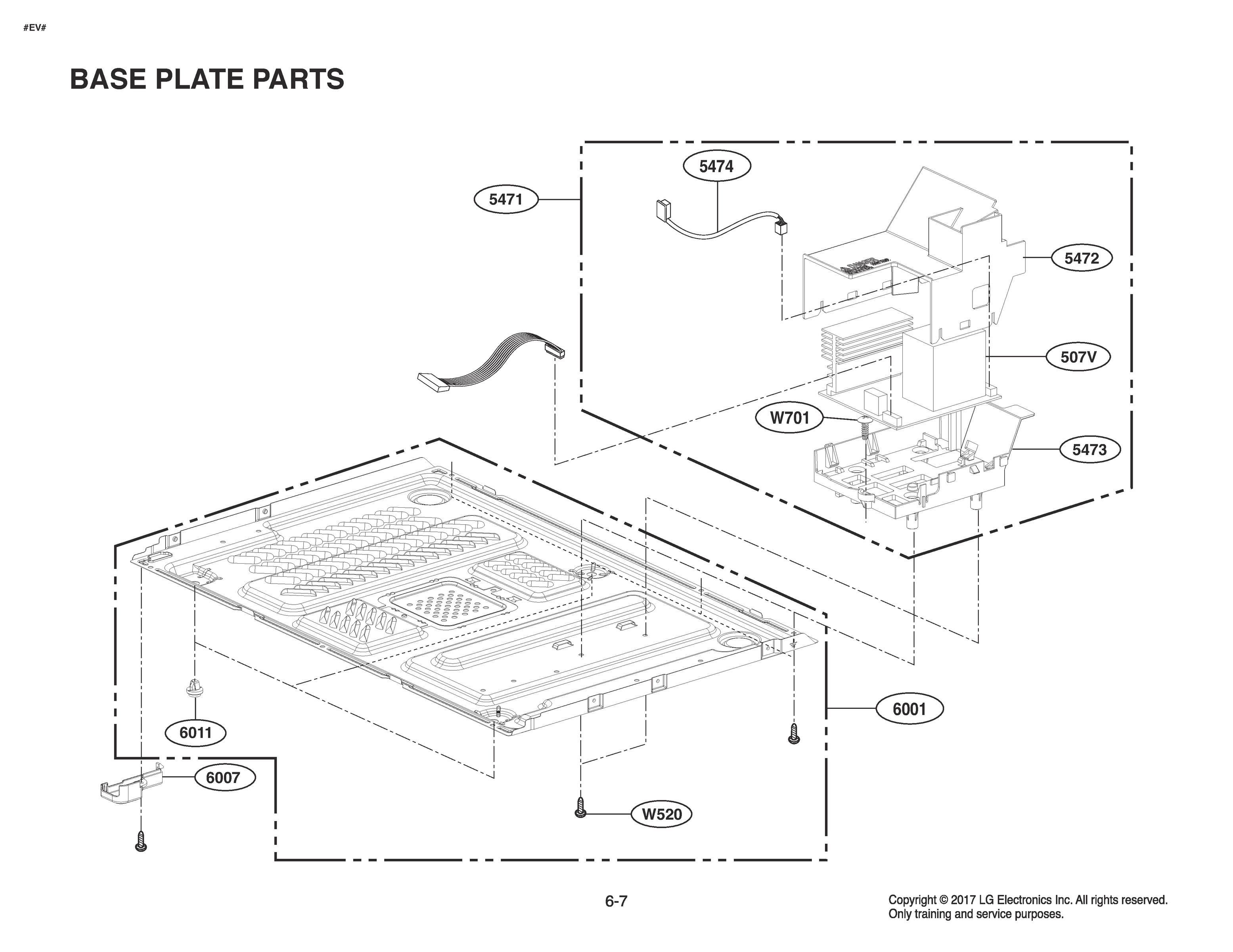 BASE PLATE PARTS