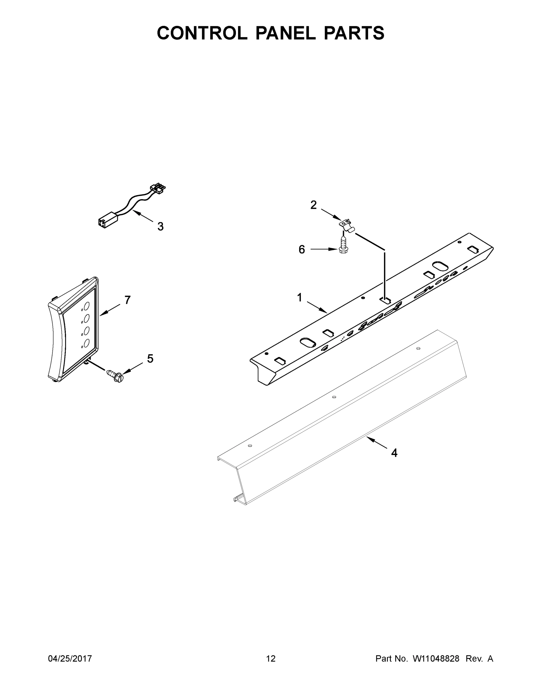 07 - CONTROL PANEL PARTS