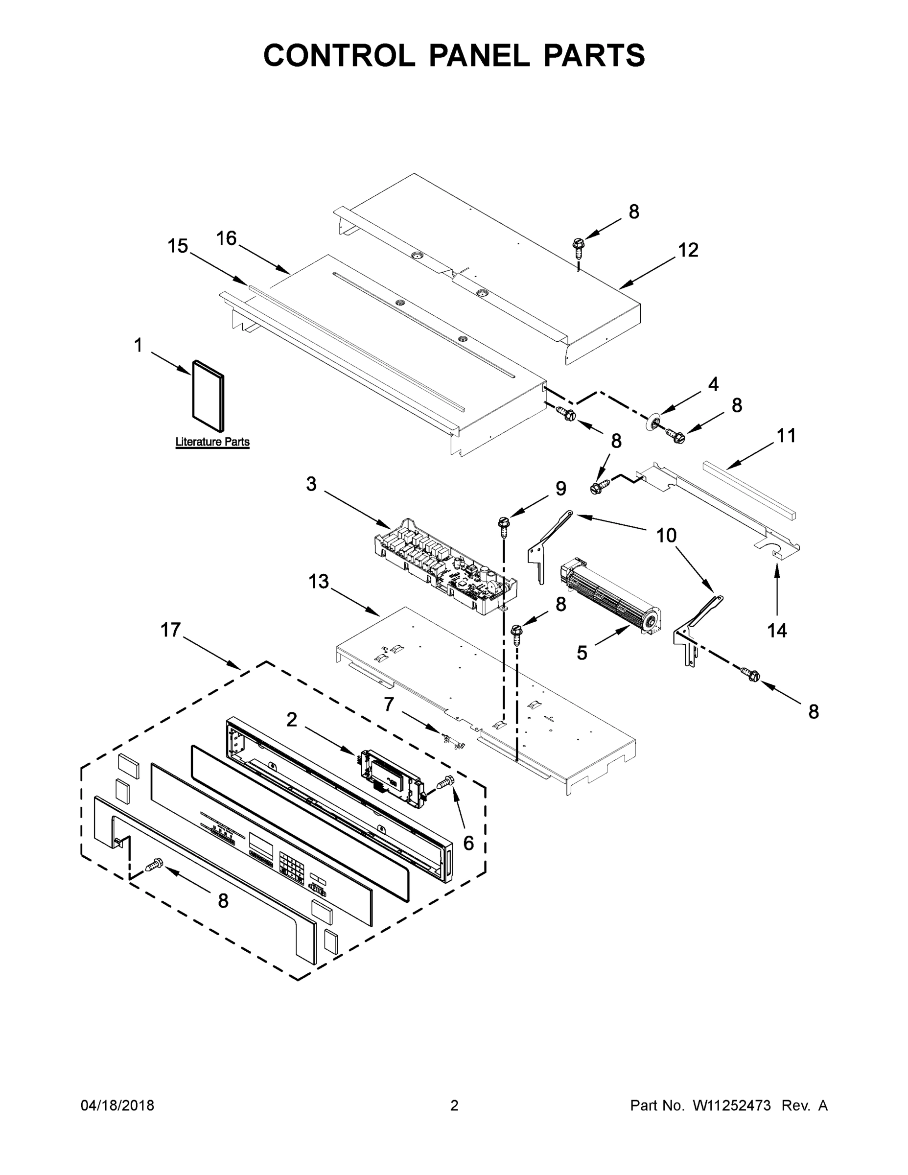 02 - CONTROL PANEL PARTS
