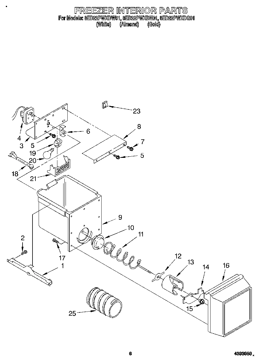 05 - FREEZER INTERIOR