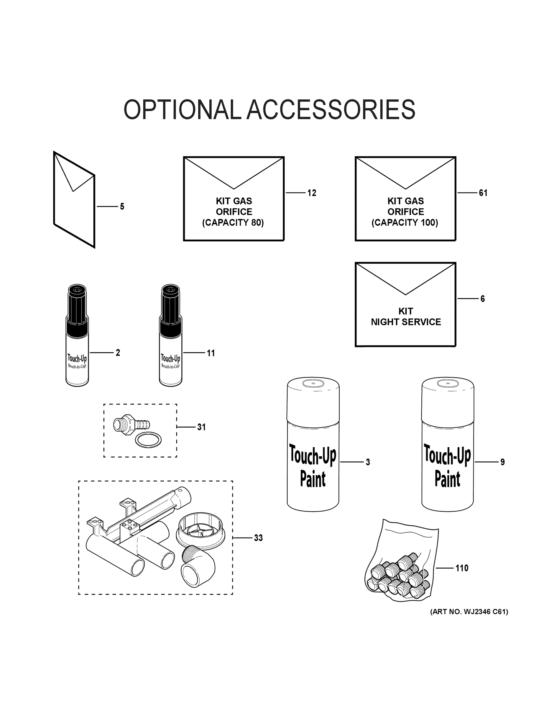 OPTIONAL ACCESSORIES