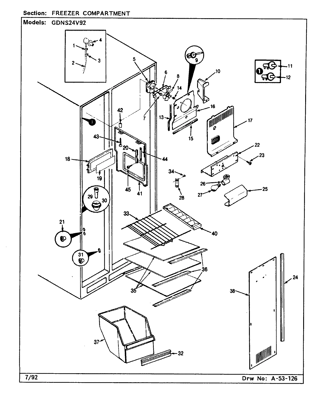 01 - FREEZER COMPARTMENT