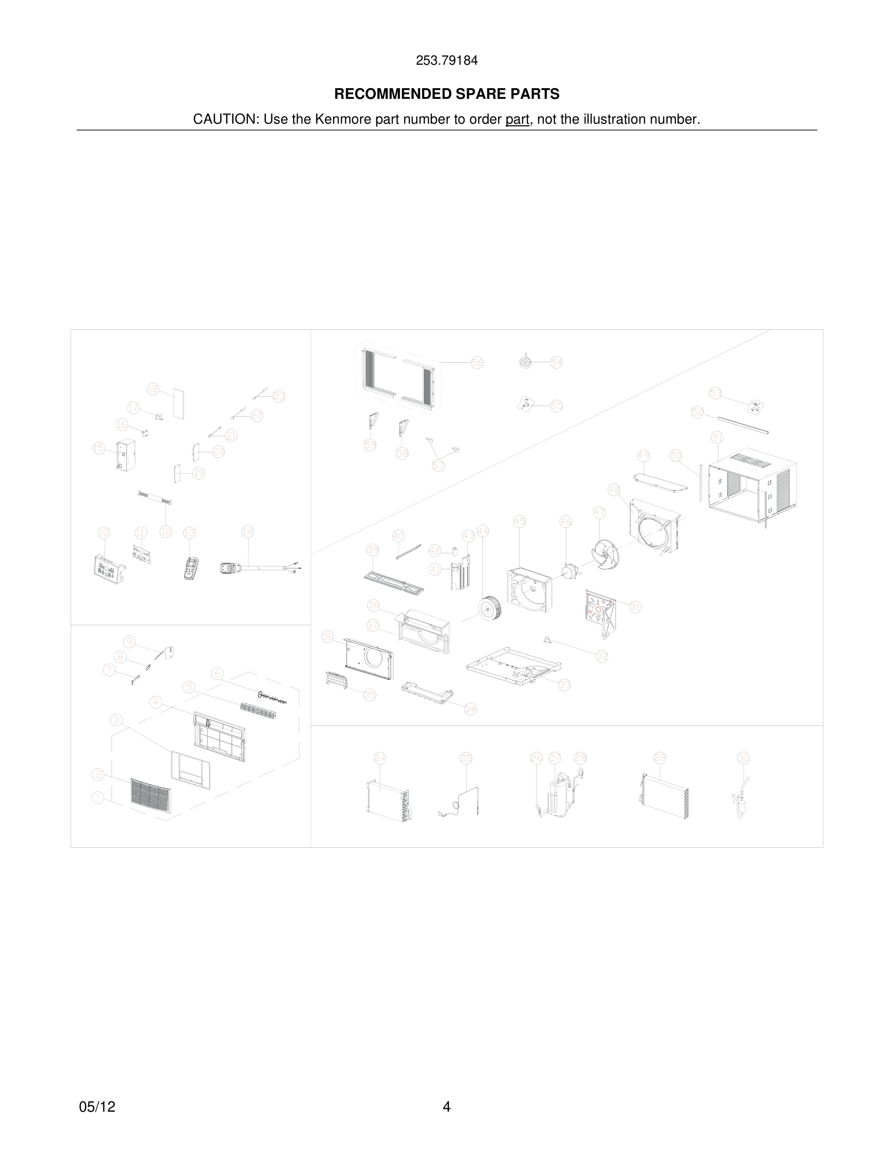 05 - RECOMMENDED SPARE PARTS