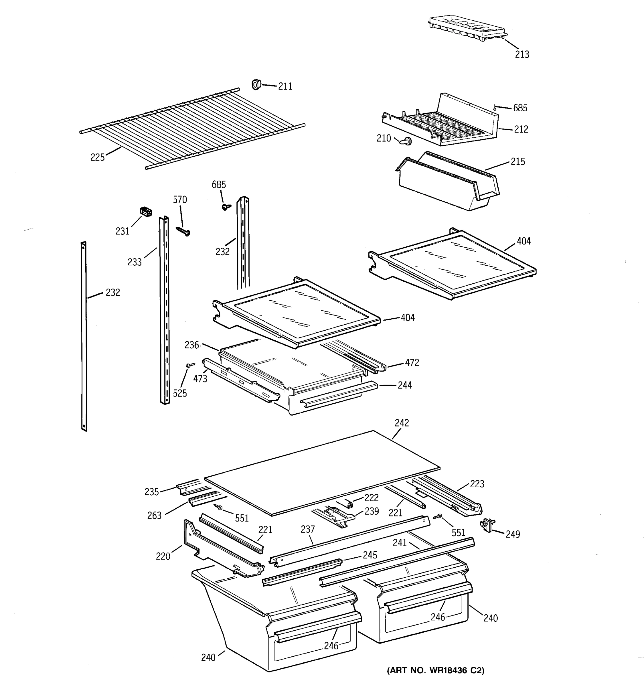 SHELF PARTS