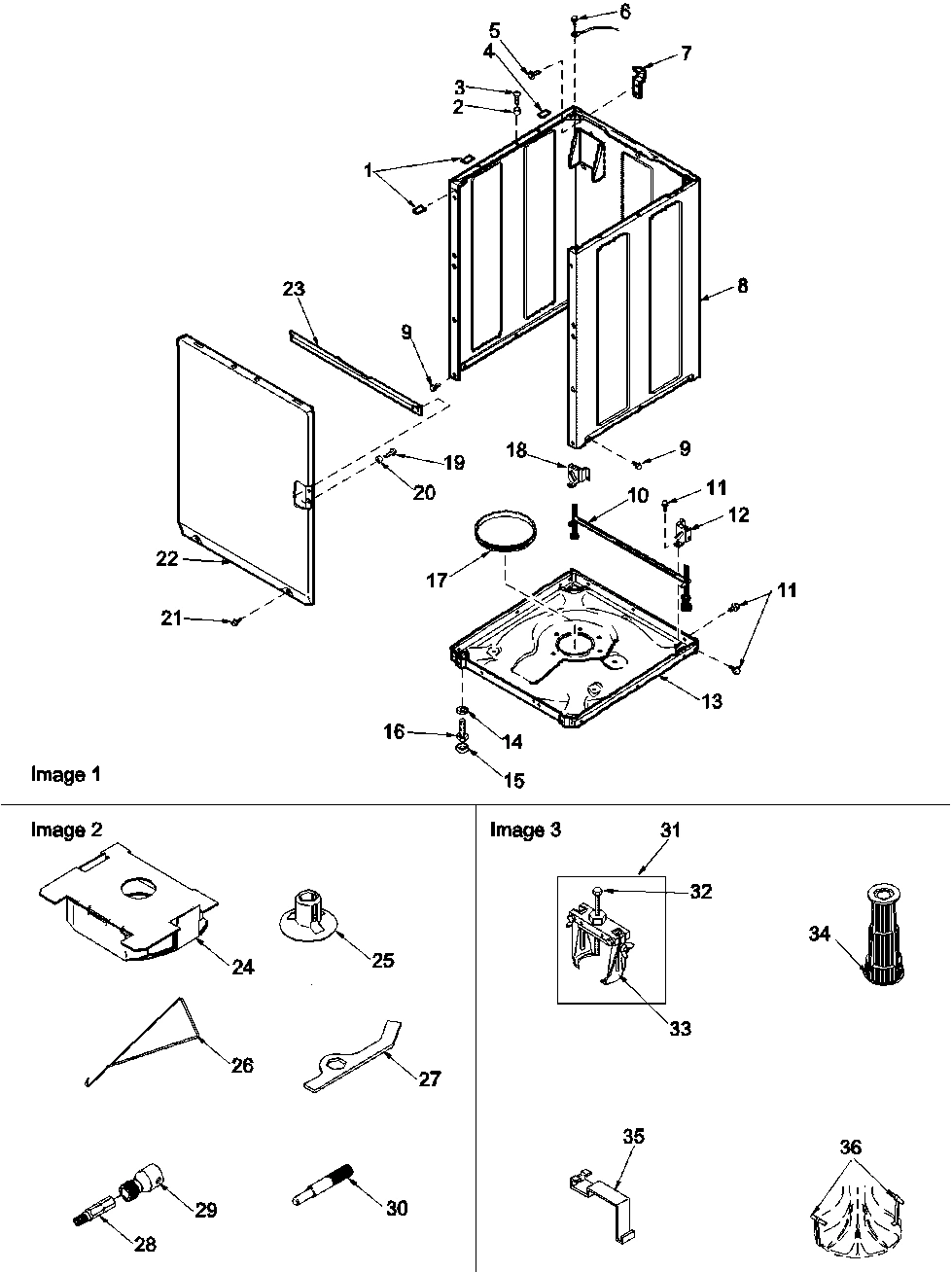 06 - FRONT PANEL, BASE & CABINET & TOOLS