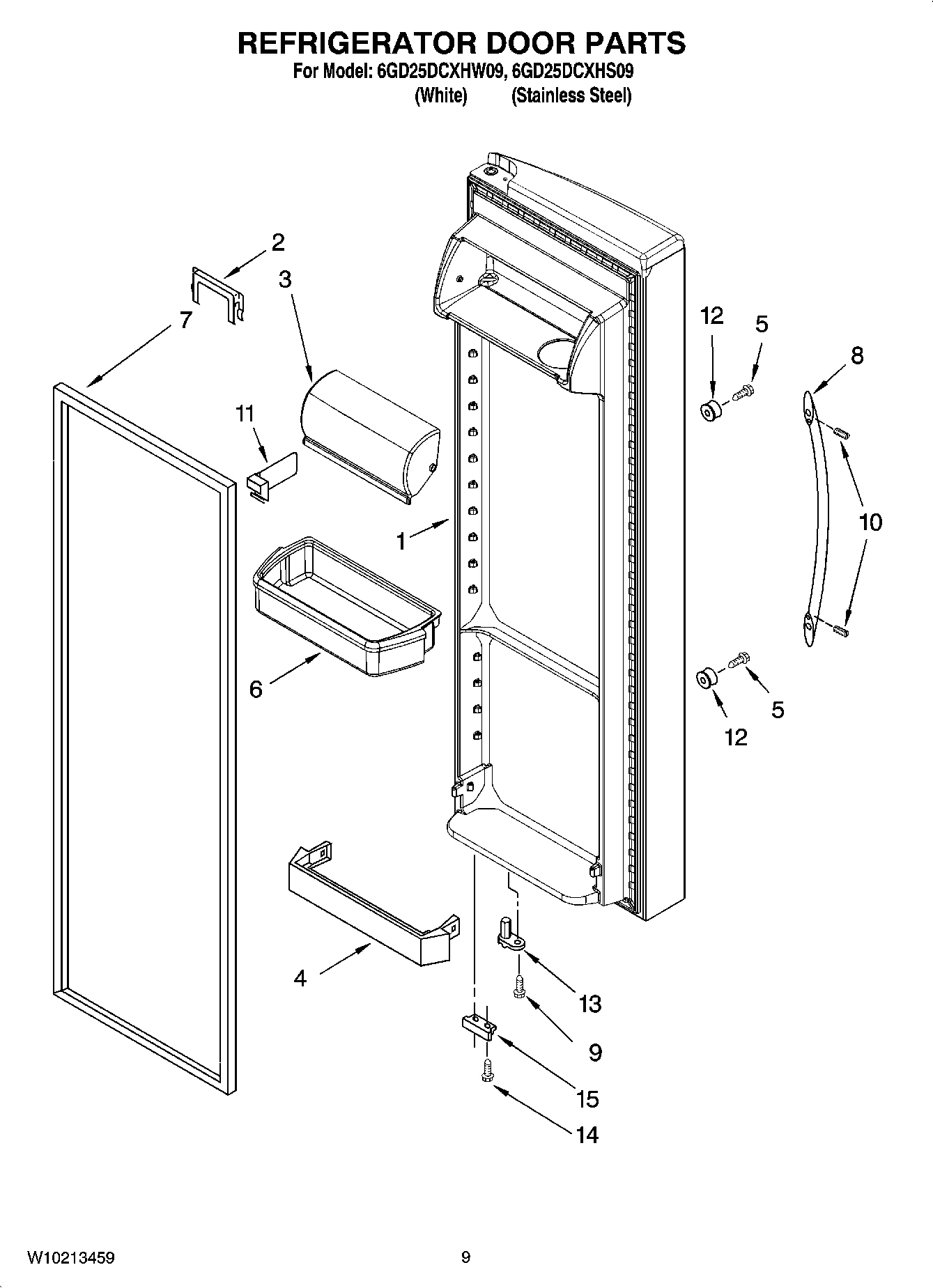 06 - REFRIGERATOR DOOR PARTS