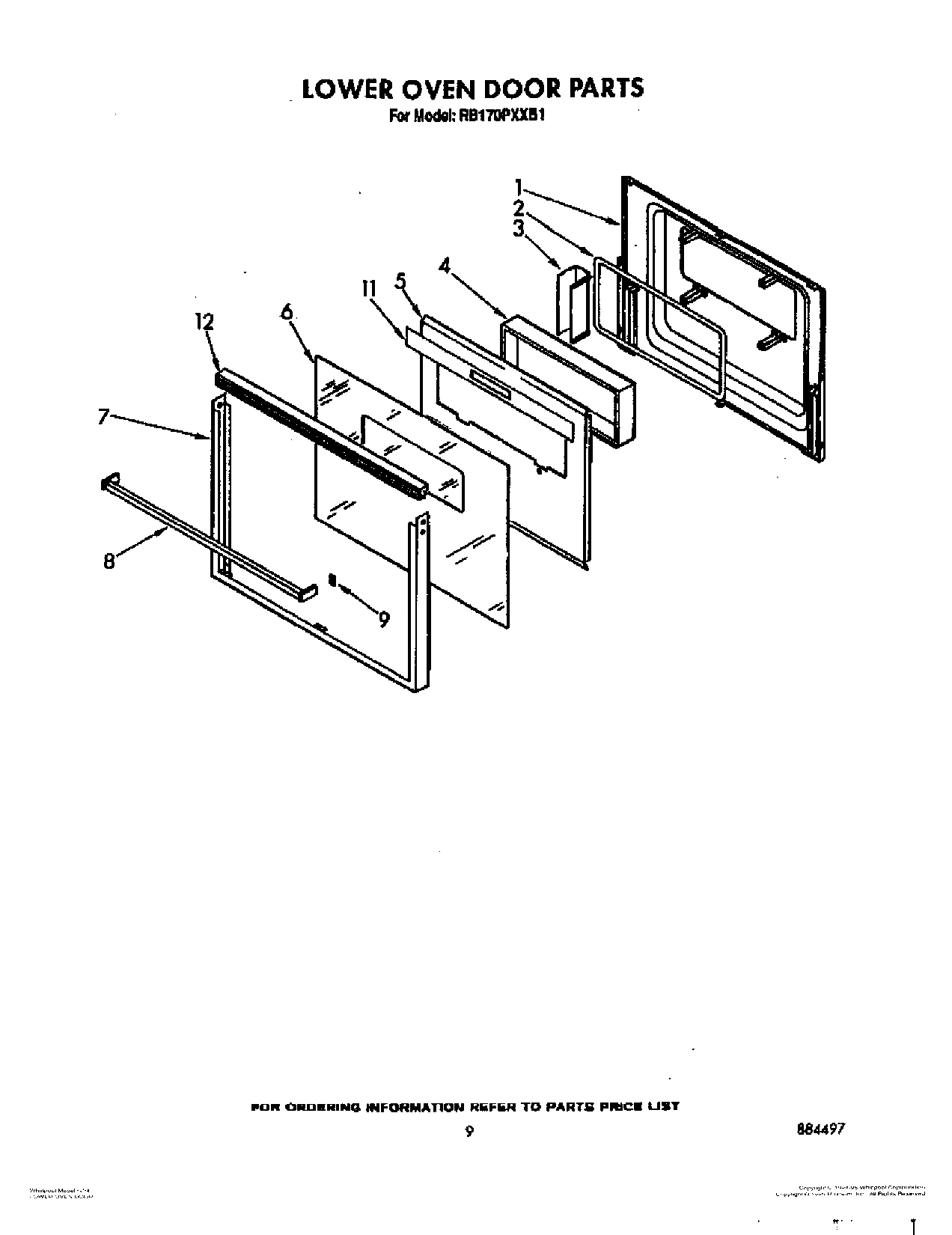 06 - LOWER OVEN DOOR