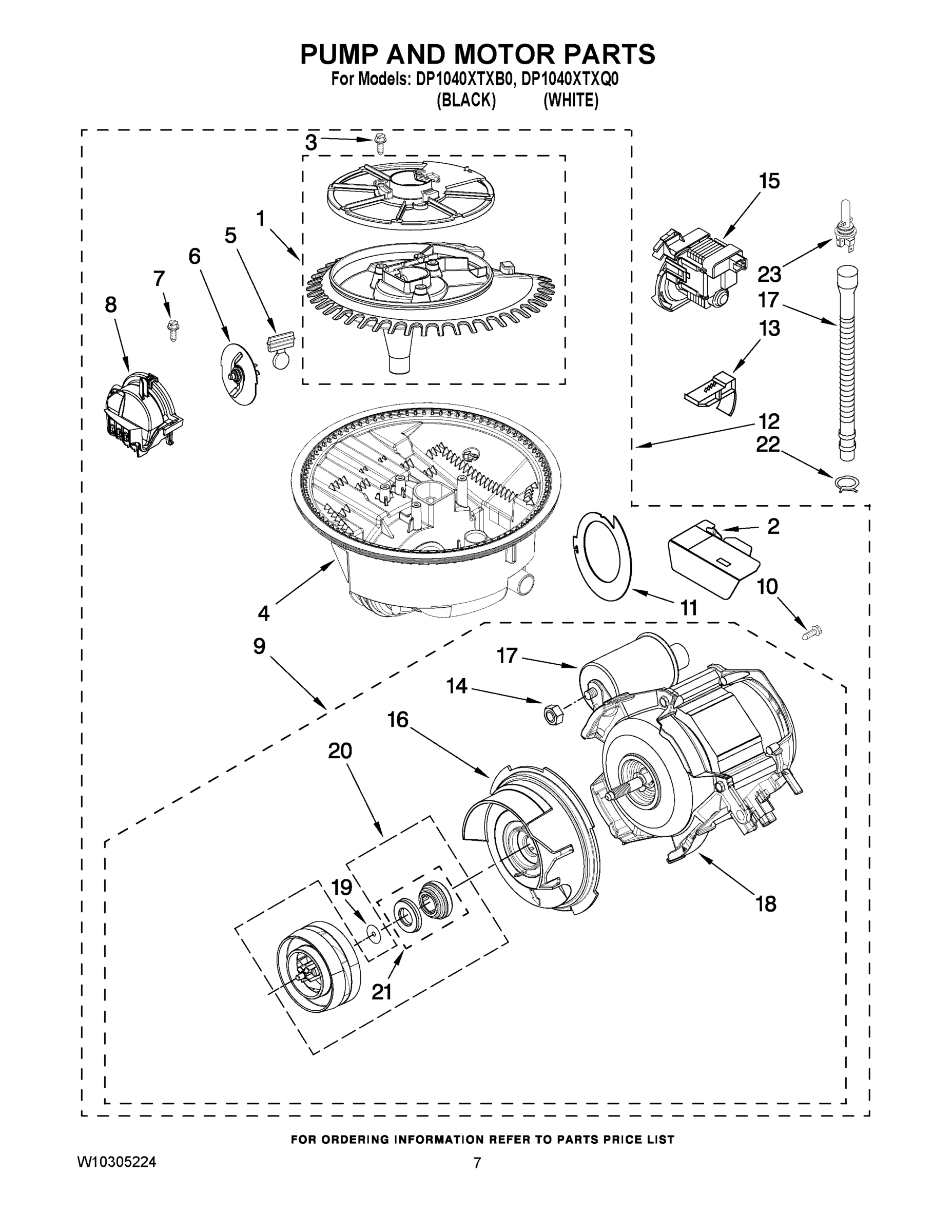 06 - PUMP AND MOTOR PARTS