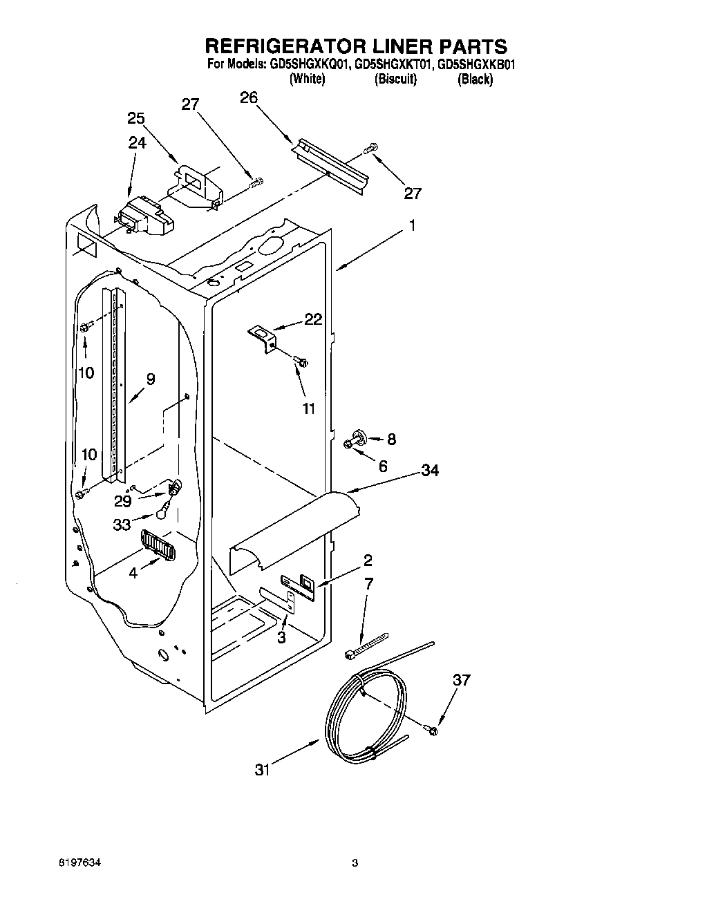 02 - REFRIGERATOR LINER
